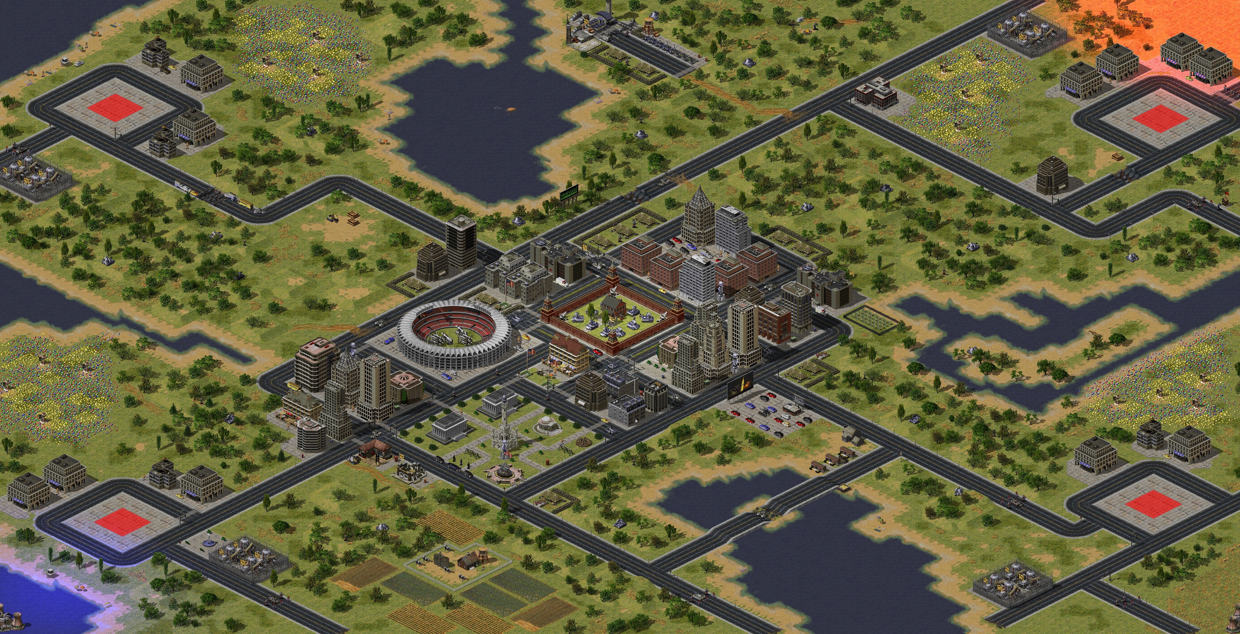Rendered map: Satomi's Hometown