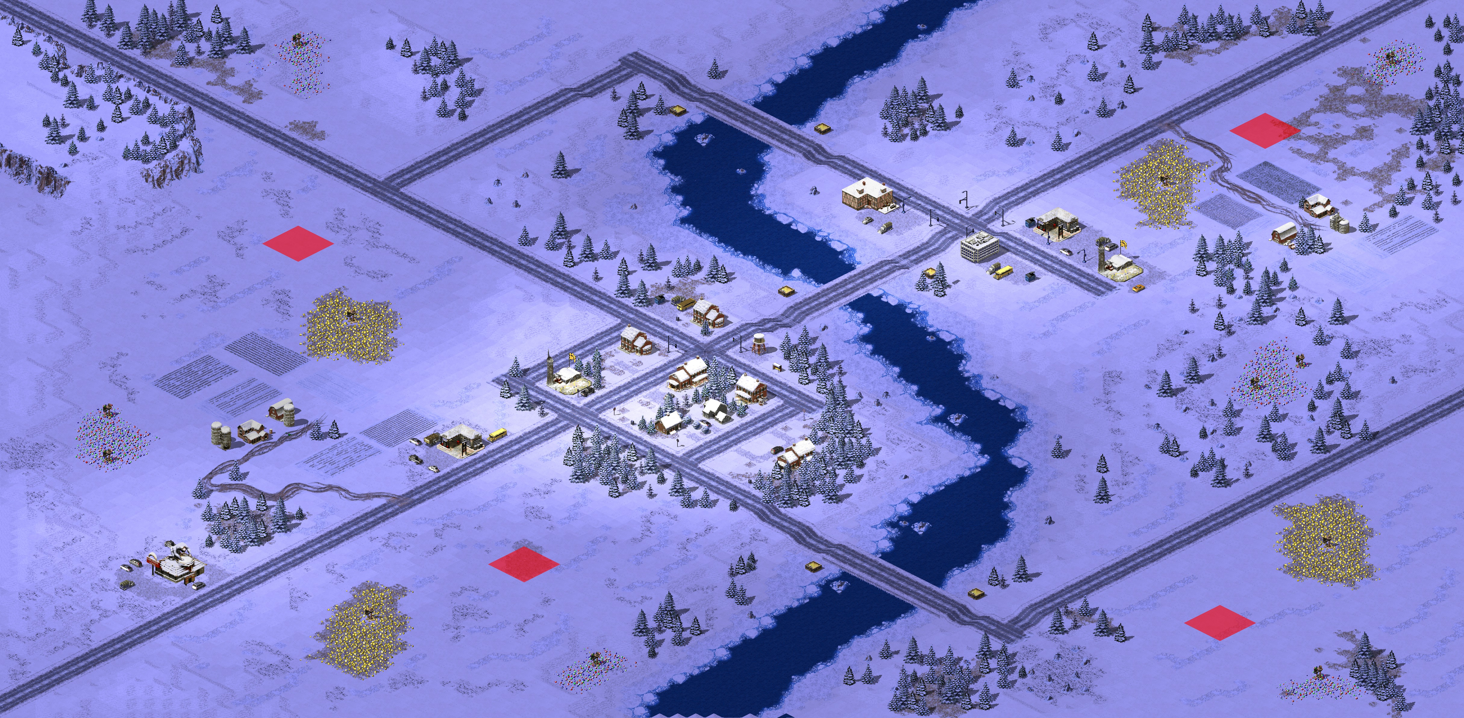 Rendered map: Montana DMZ