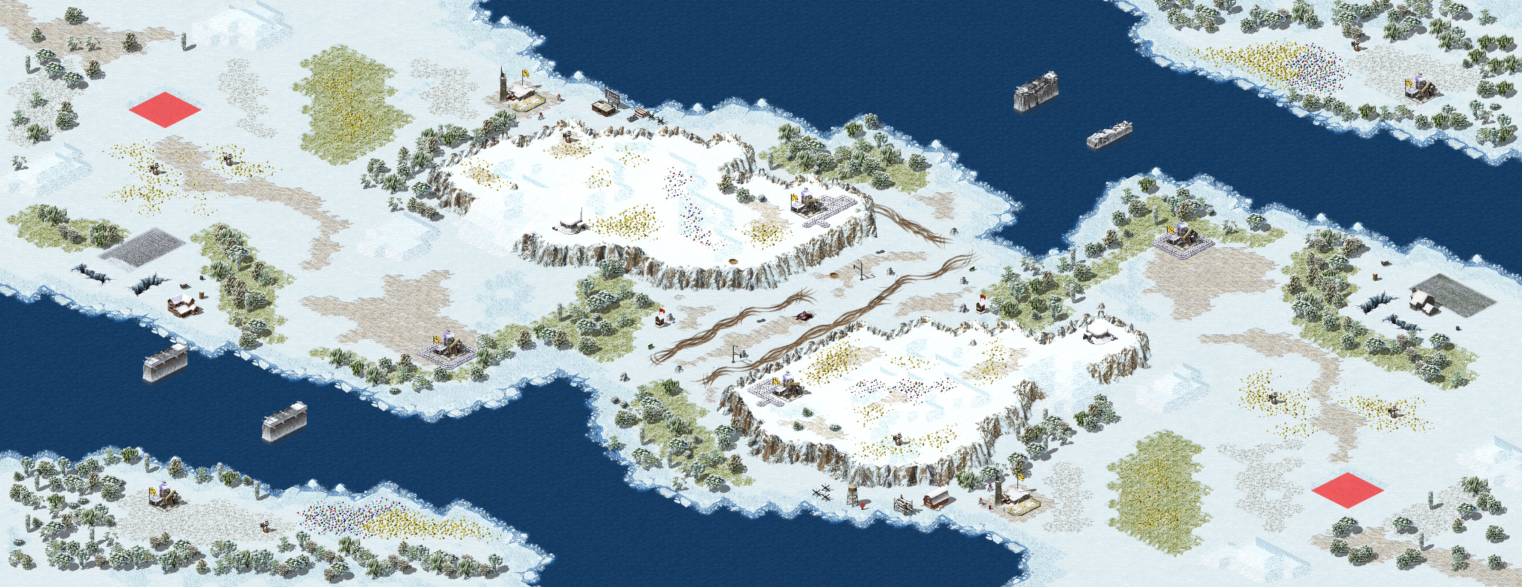 Rendered map: 雪海冰山2 LE