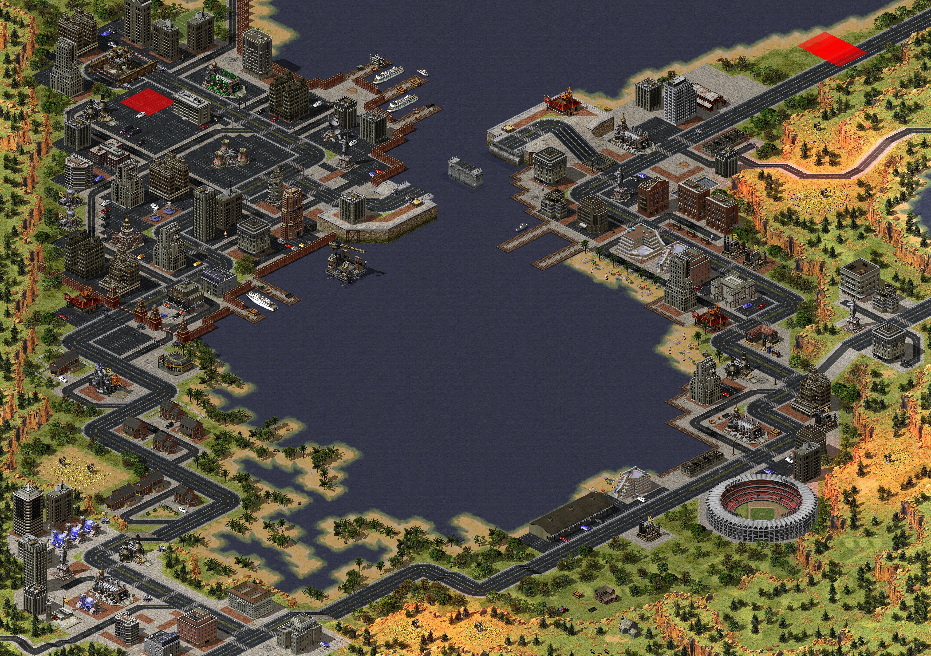 Rendered map: Campaign #4