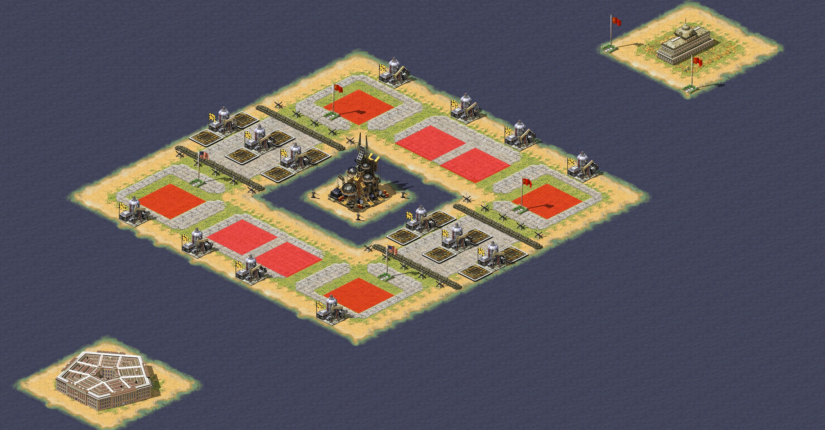 Rendered map: Small Map 4v4