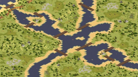 Rendered preview of Divided (2v2)