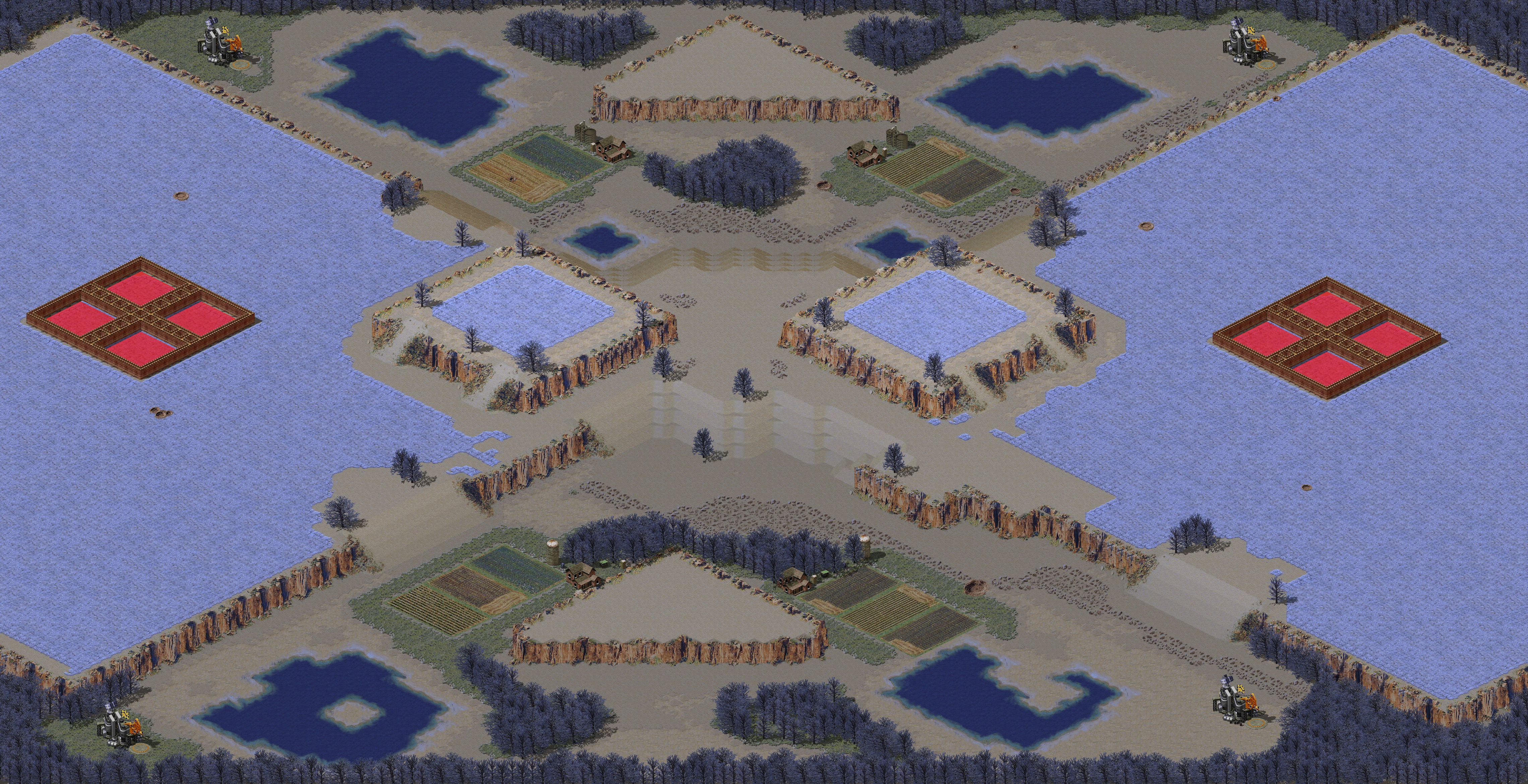 Rendered map: Wasteland MURPHY terrain v2.0