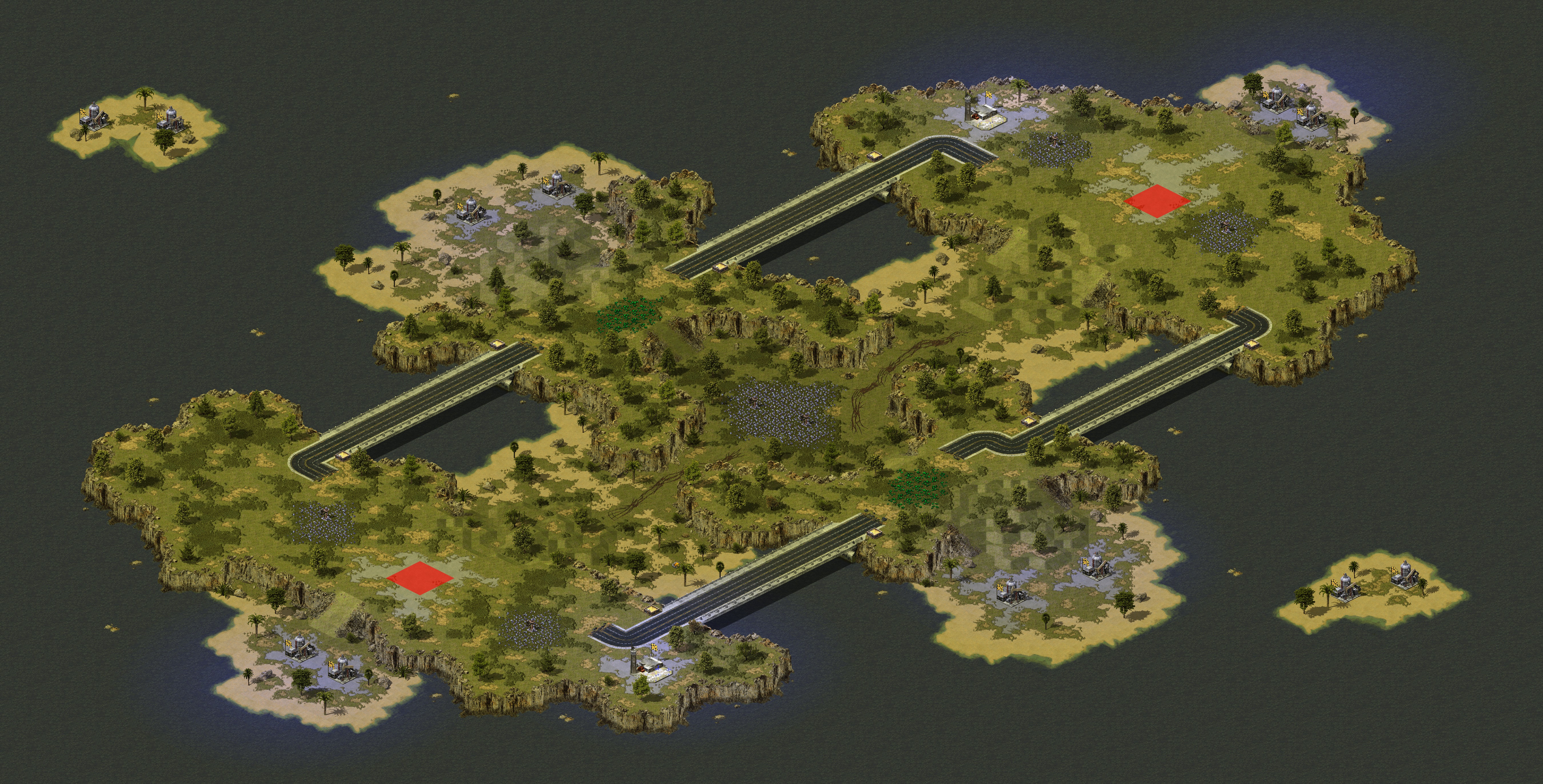 Rendered map: Meat Grinder