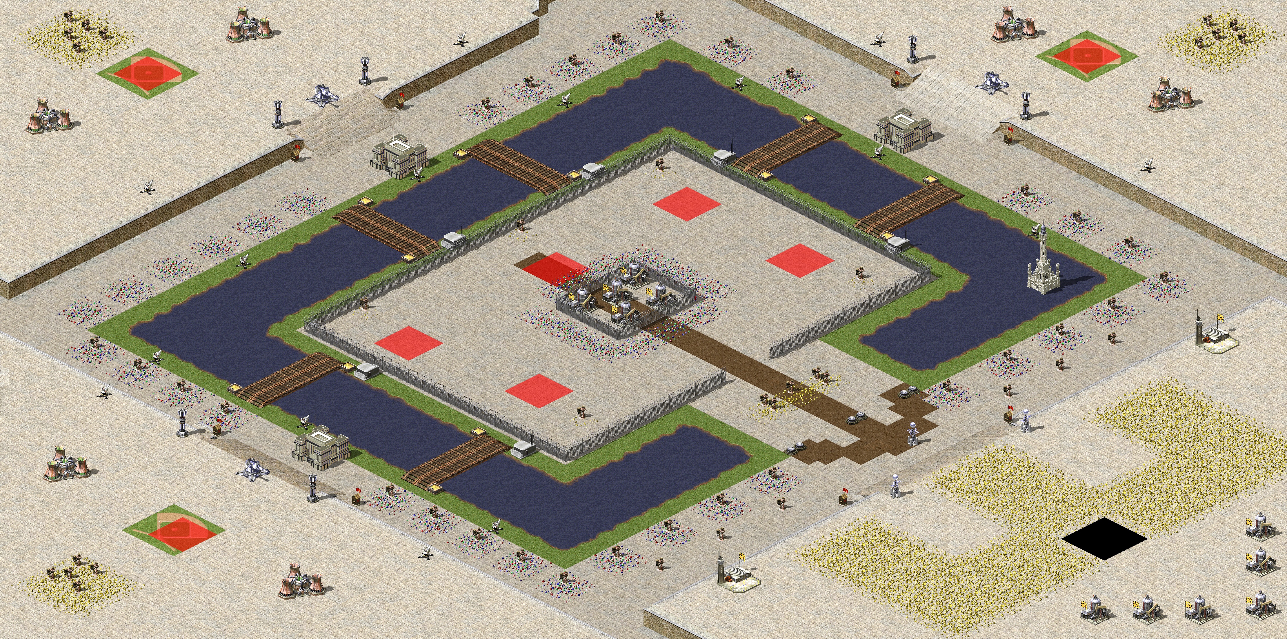 Rendered map: Prison Break