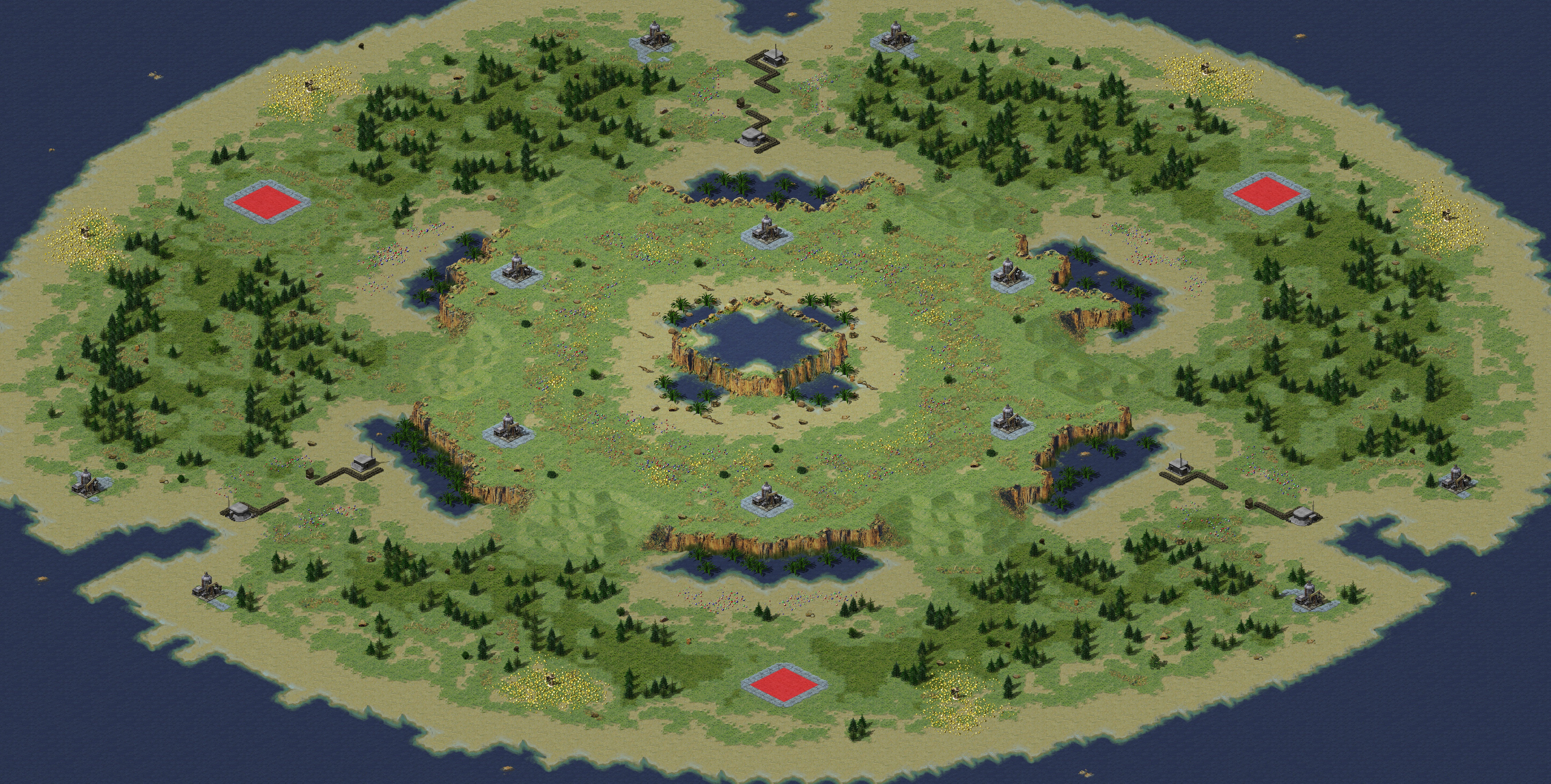 Rendered map: Triple Threat