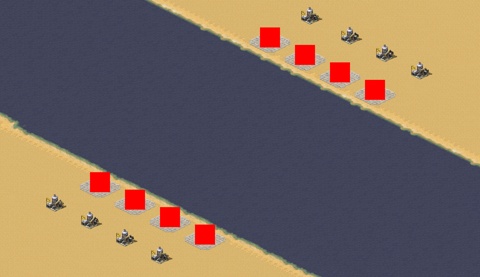 Rendered preview of No Retreat Naval Battle (4v4)