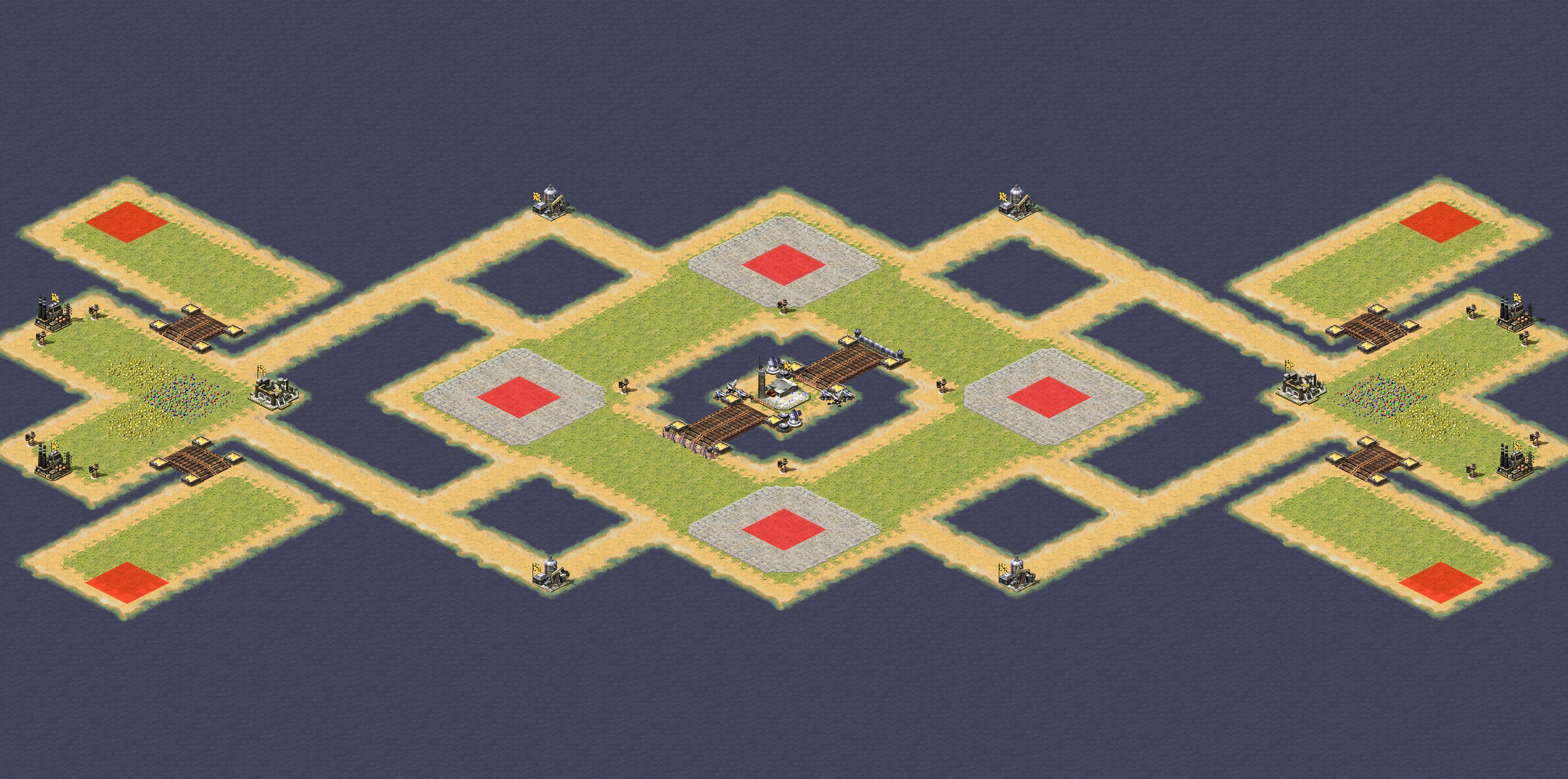Rendered map: Arena Patch 13