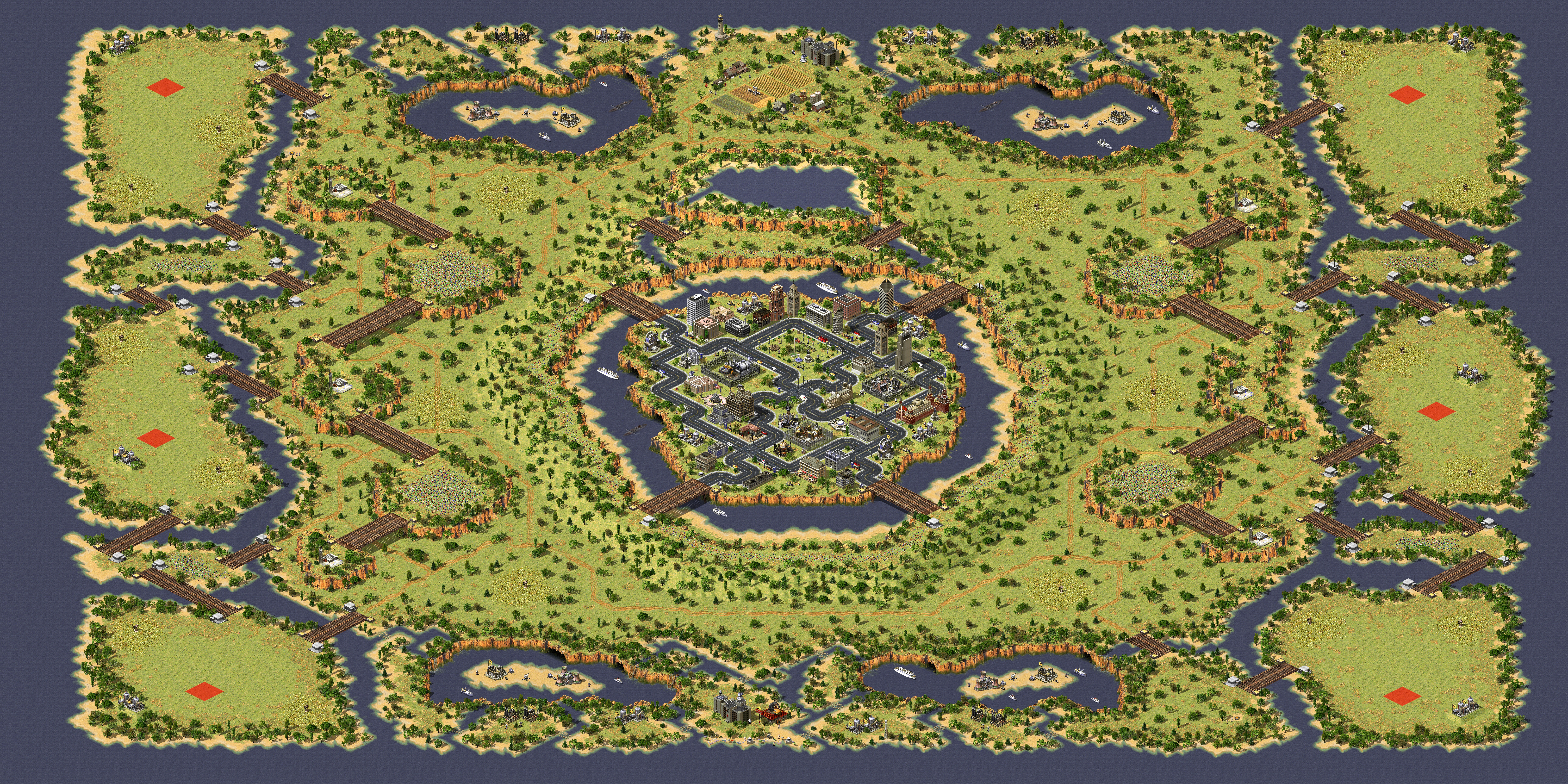 Rendered map: Sanctuary