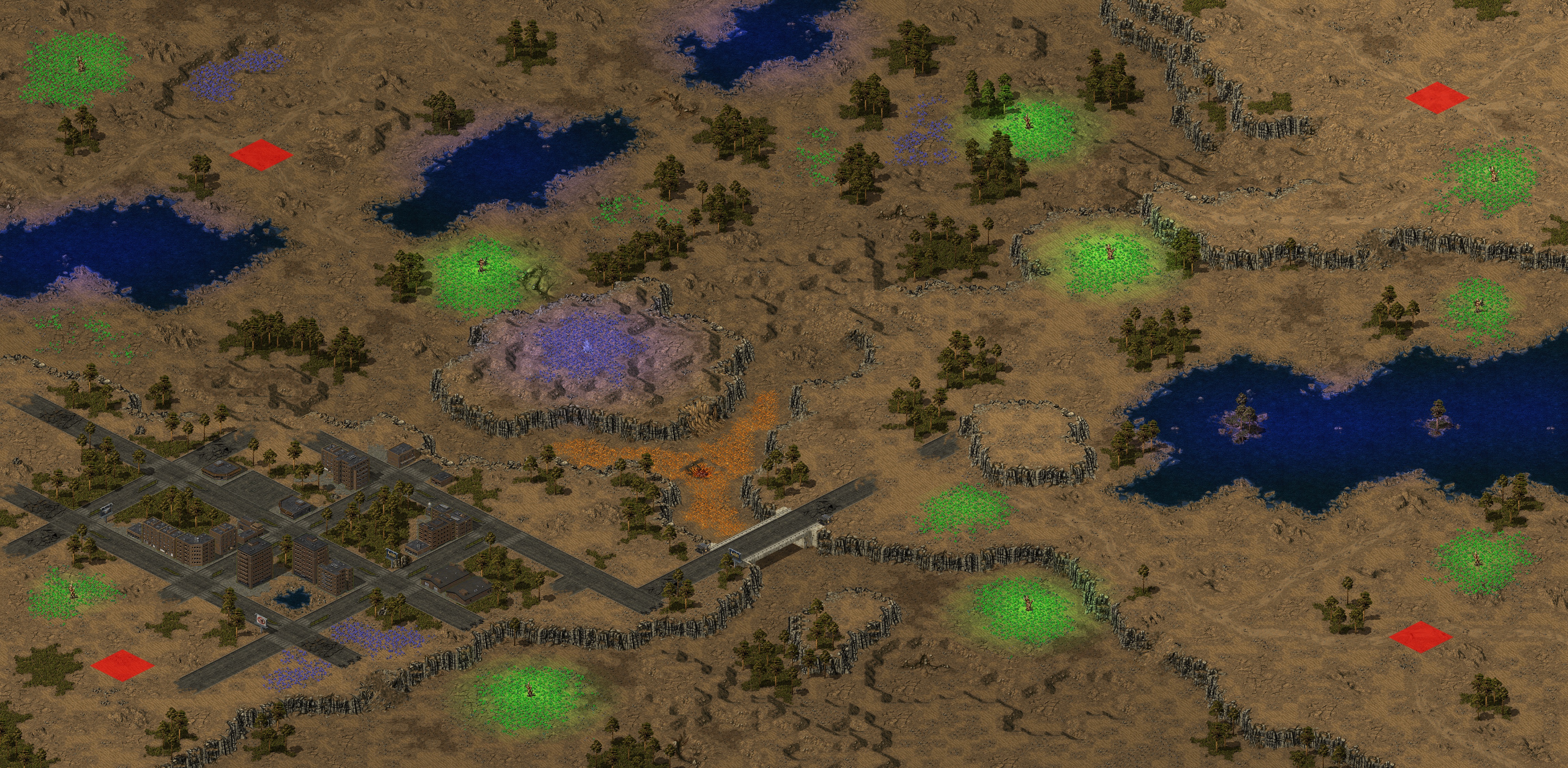 Rendered map: Restricted Access