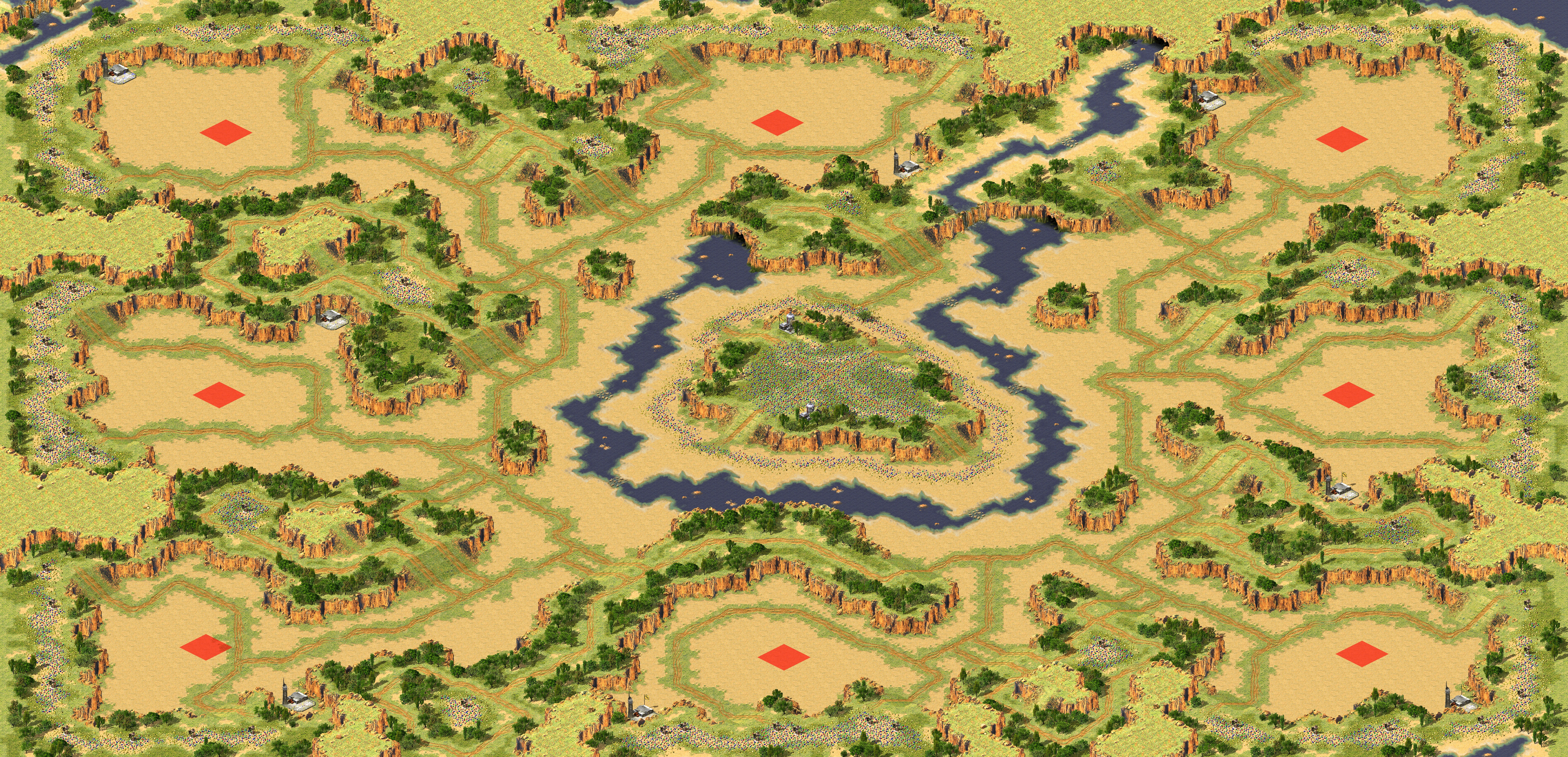Rendered map: S-Octagon Canyon