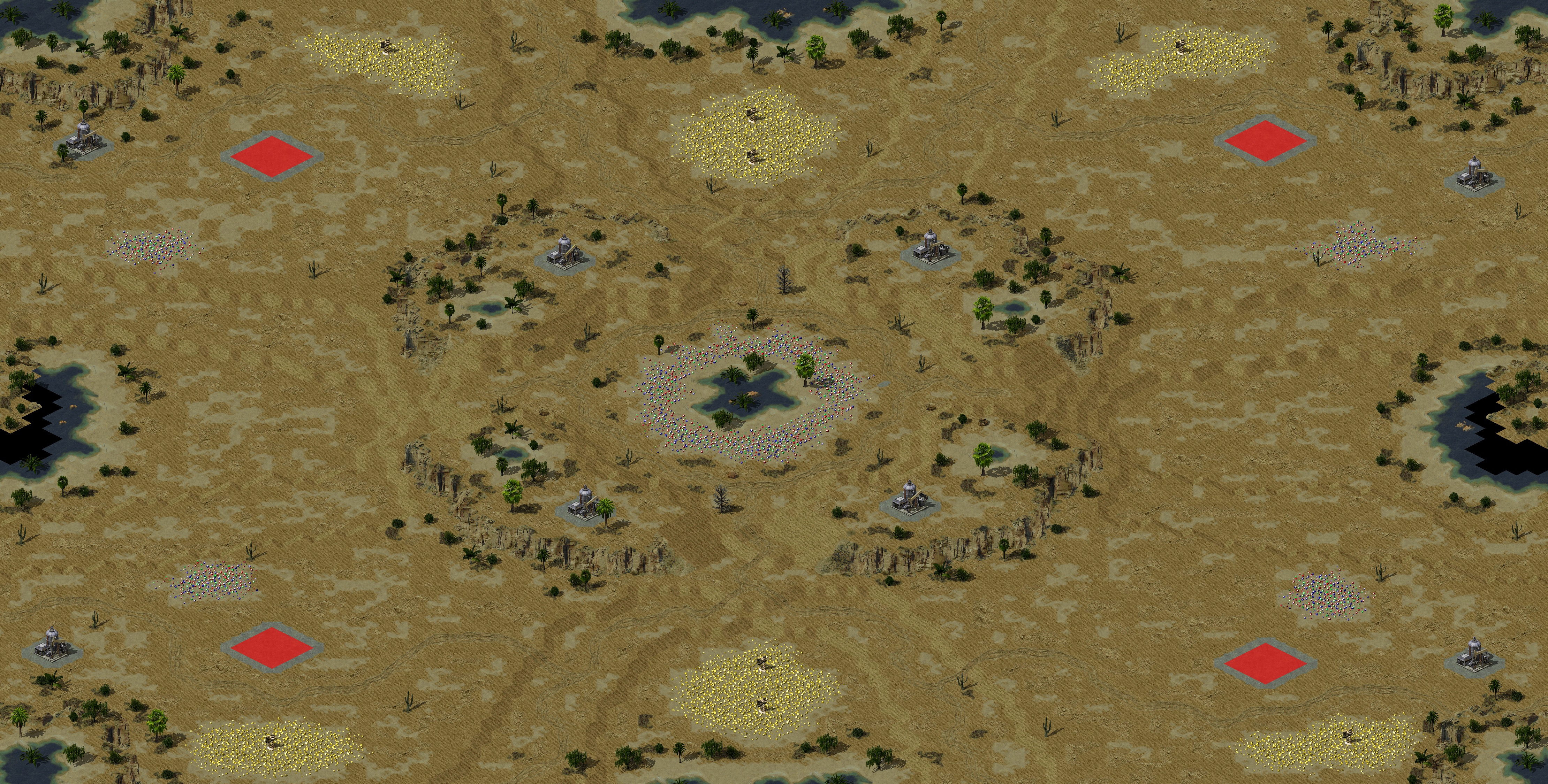 Rendered map: The Well