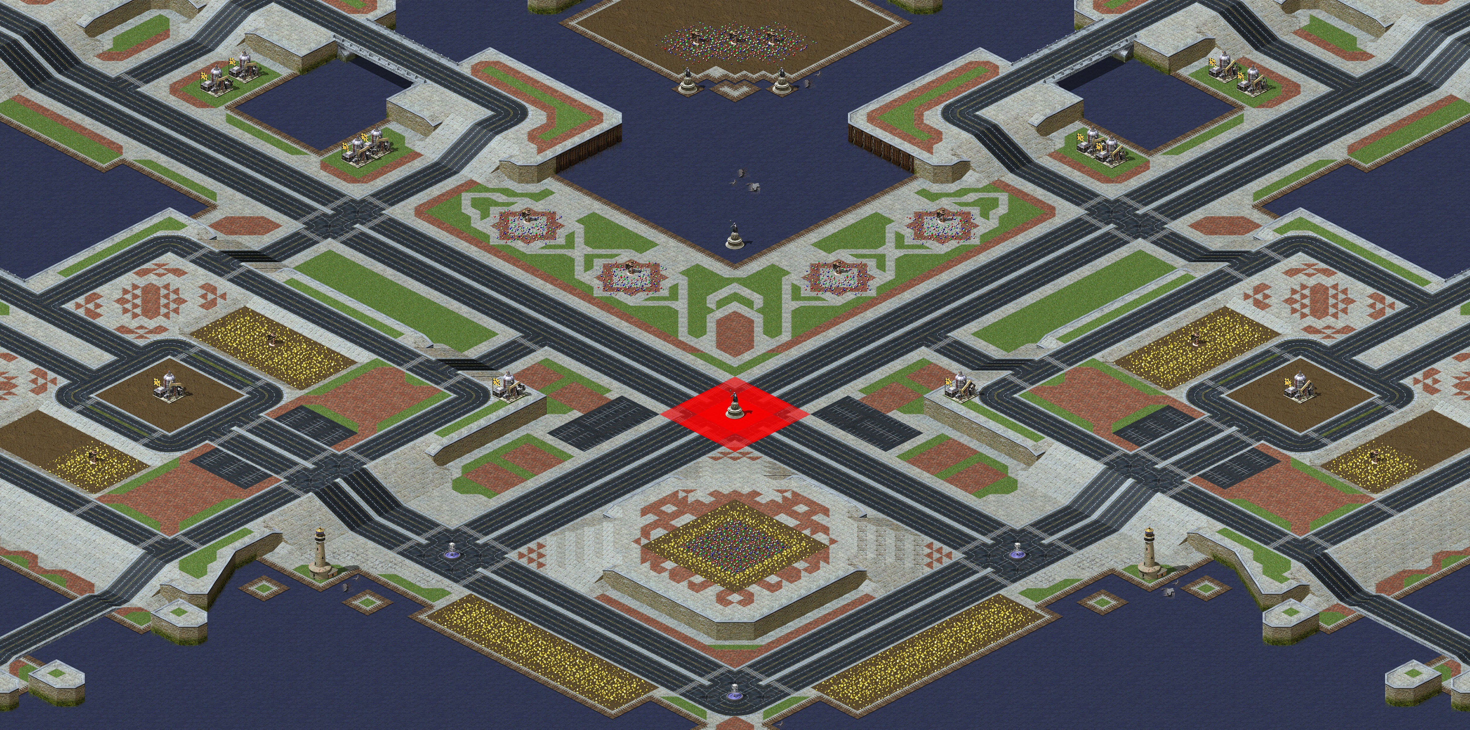 Rendered map: Sanya Patch of Land