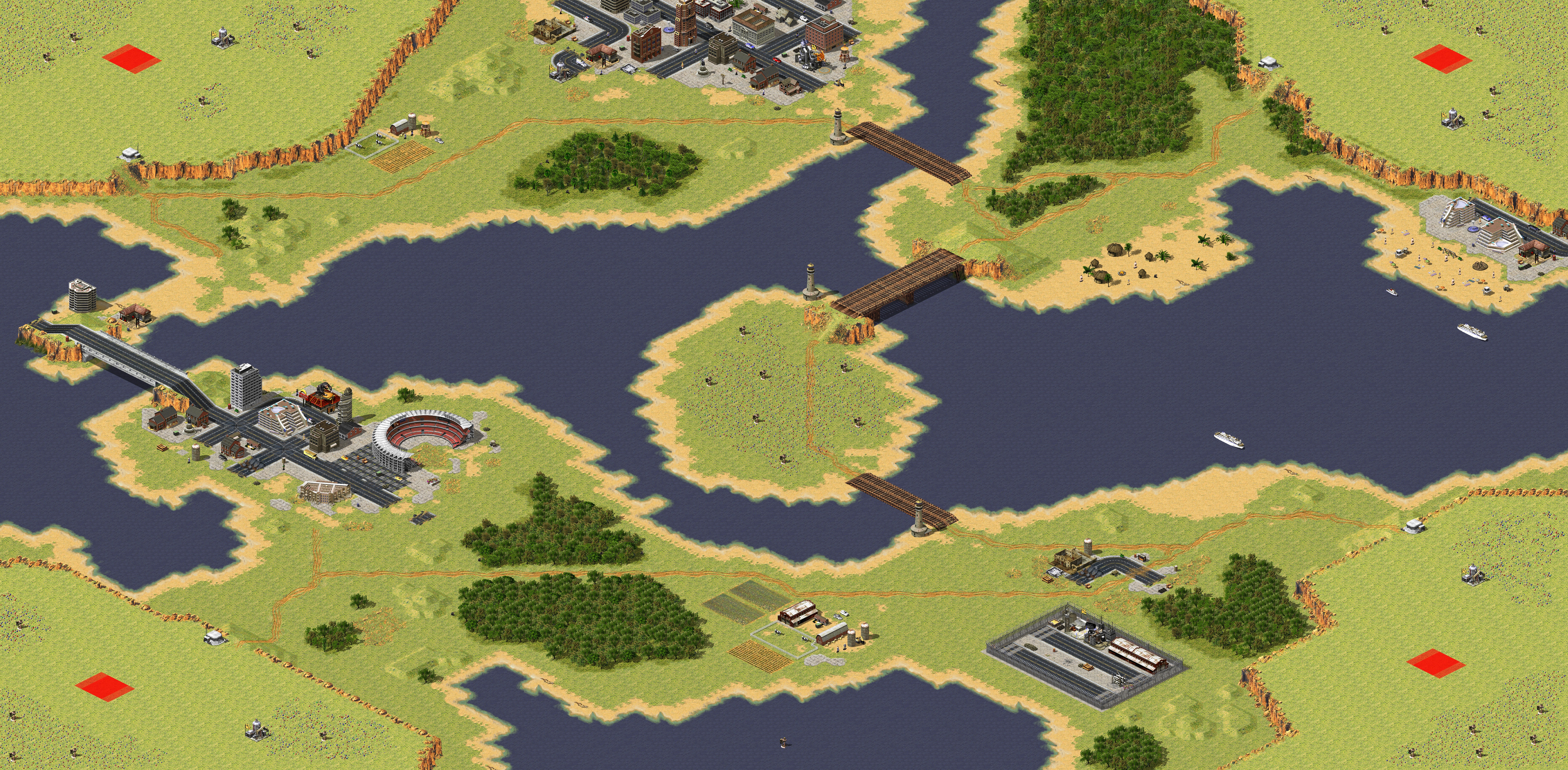 Rendered map: Tramp