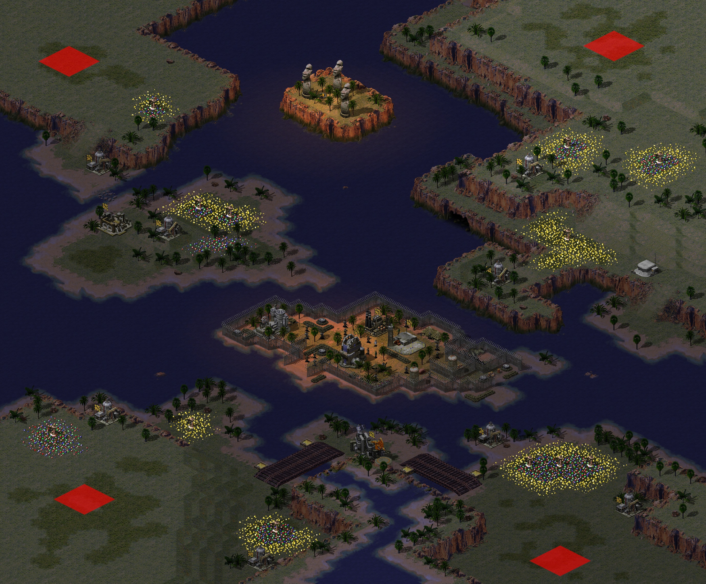 Rendered map: Islands of Despair