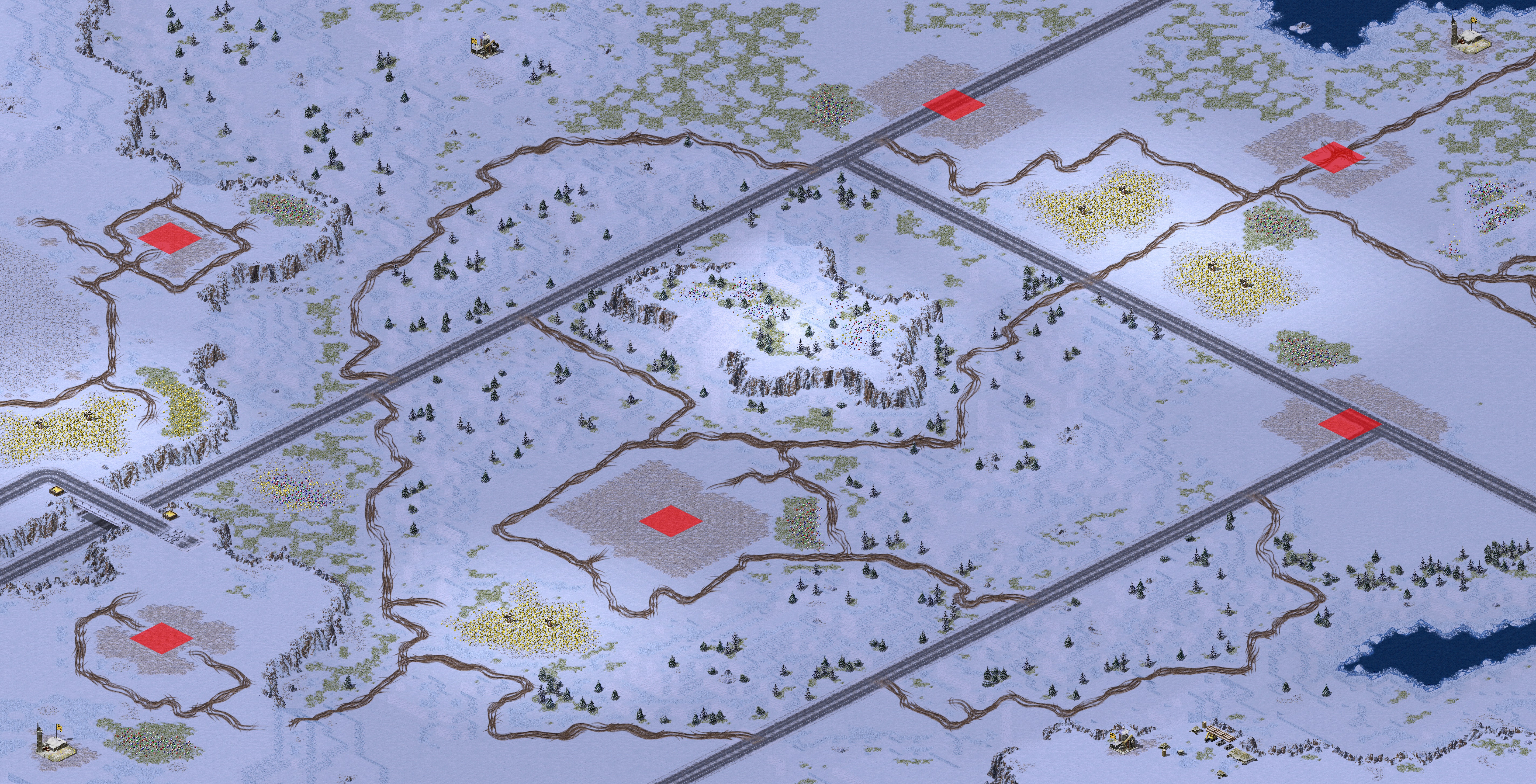 Rendered map: Mirage City