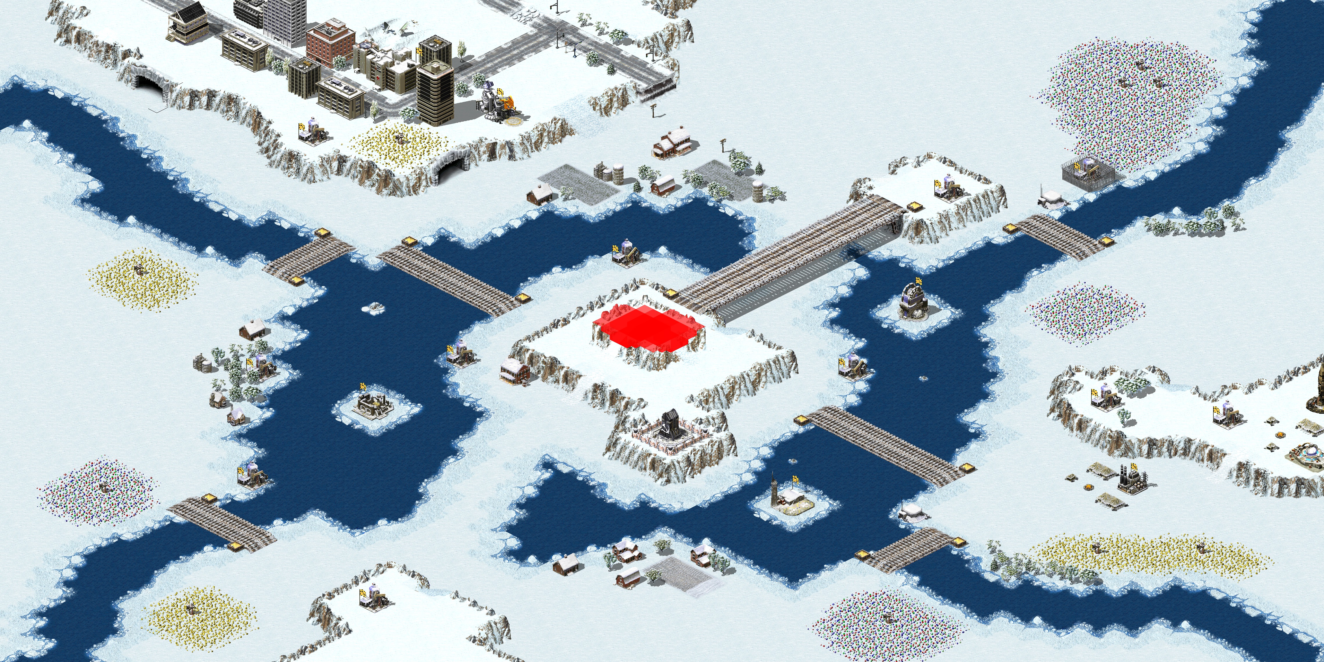 Rendered map: Escape Danger Island