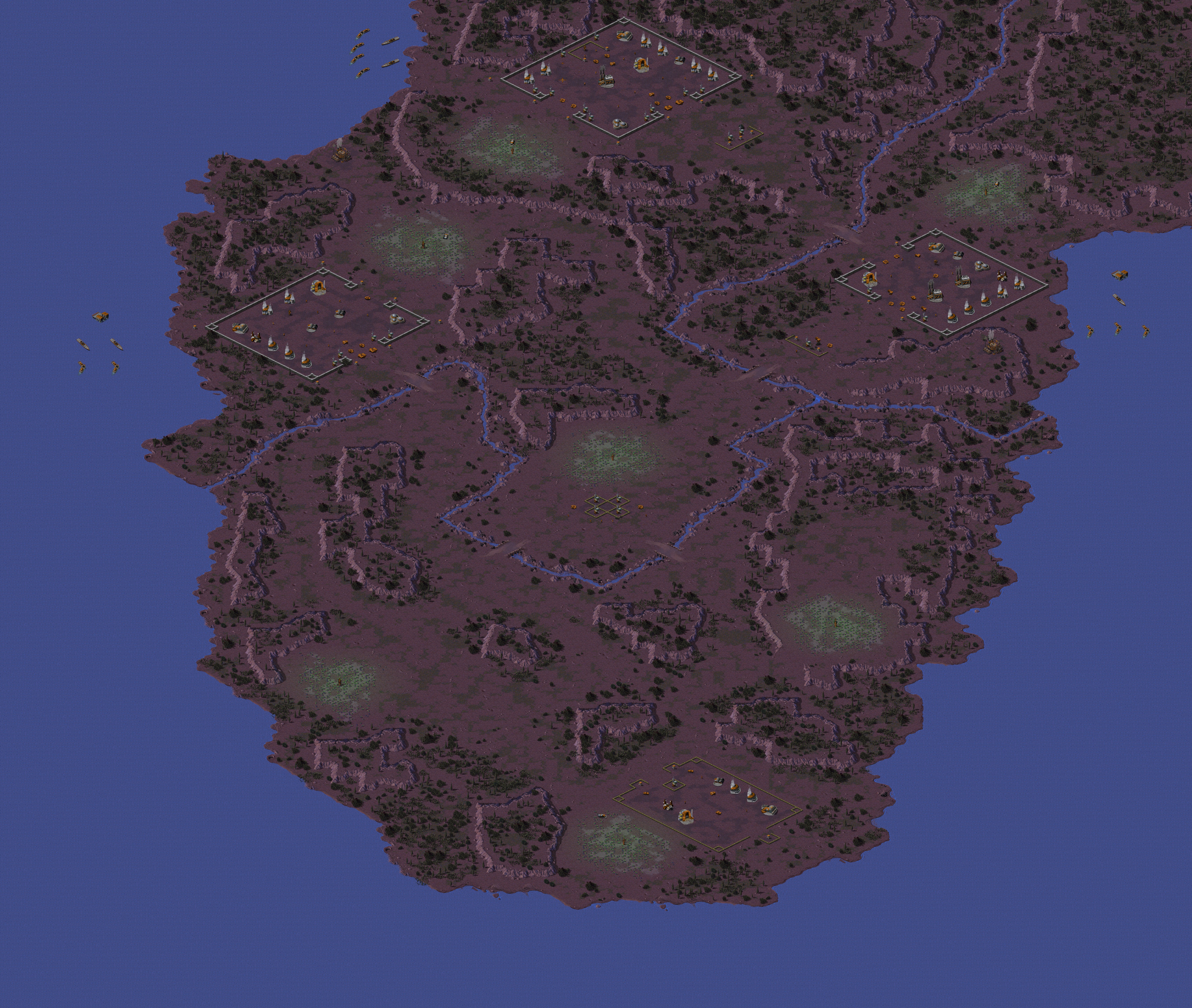 Rendered map: Operation Guillotine