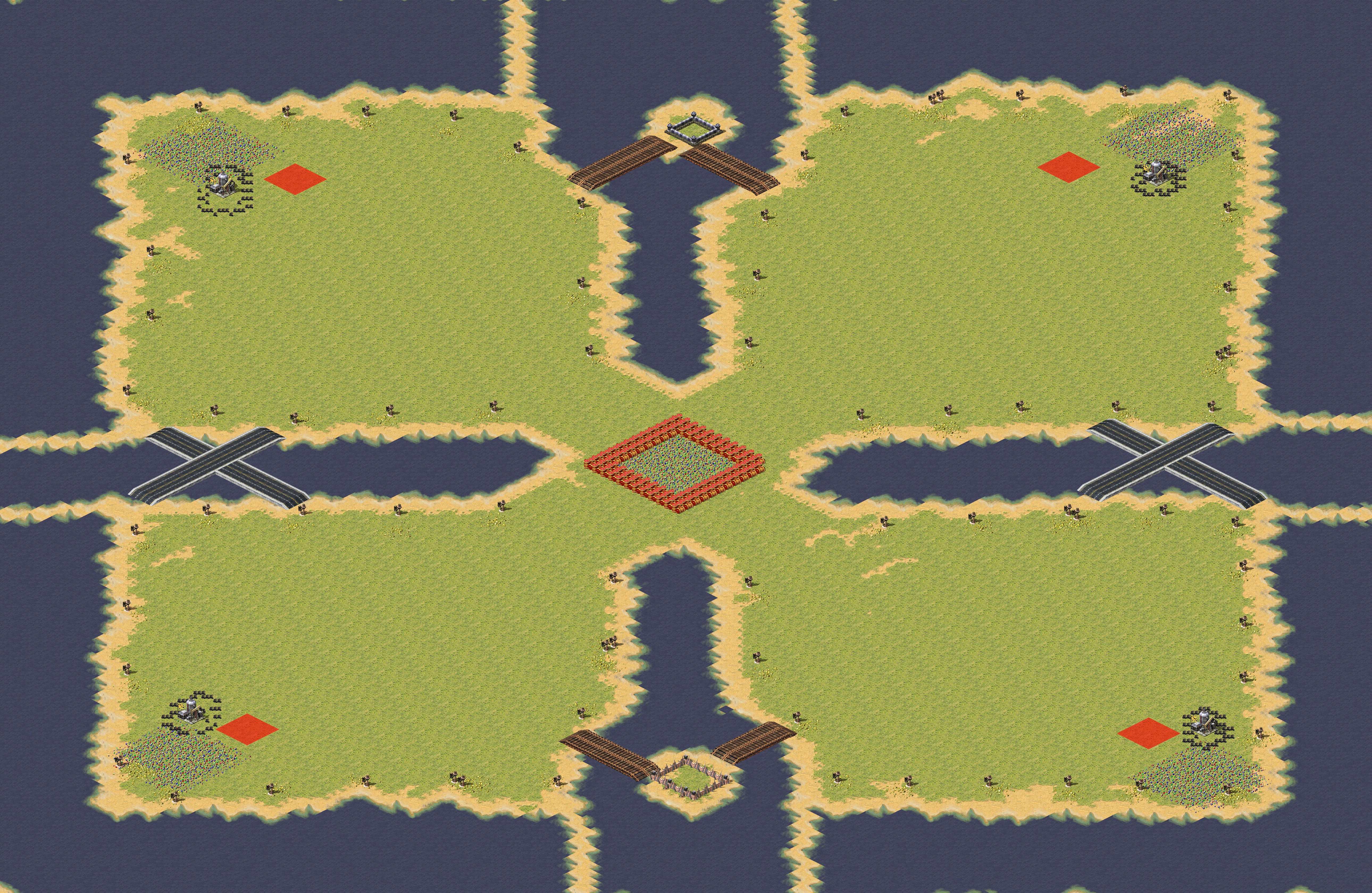 Rendered map: 4v4 Clash