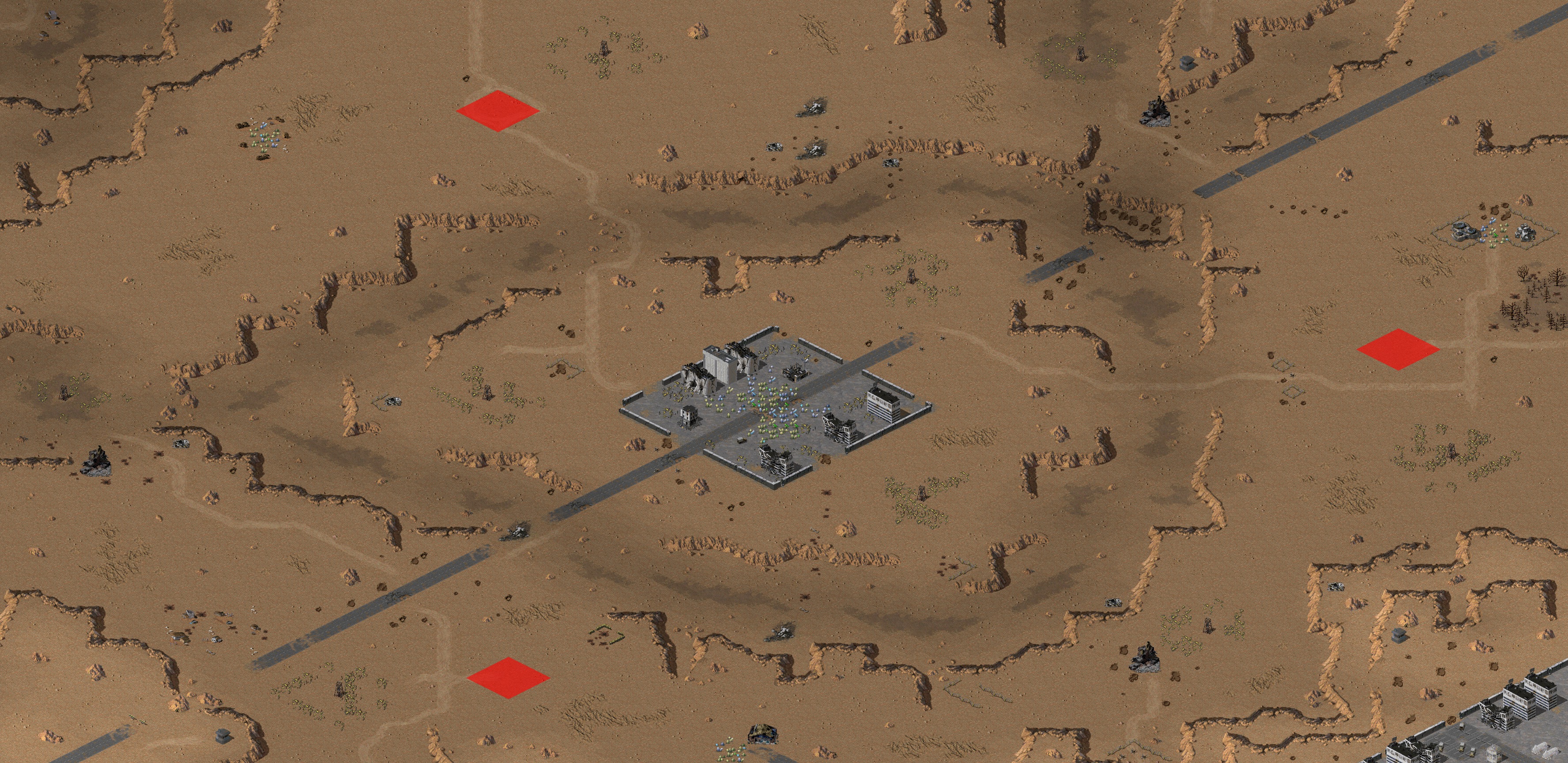 Rendered map: Rust in the dust
