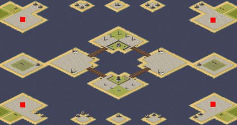 Rendered preview of Four Kings at Sea