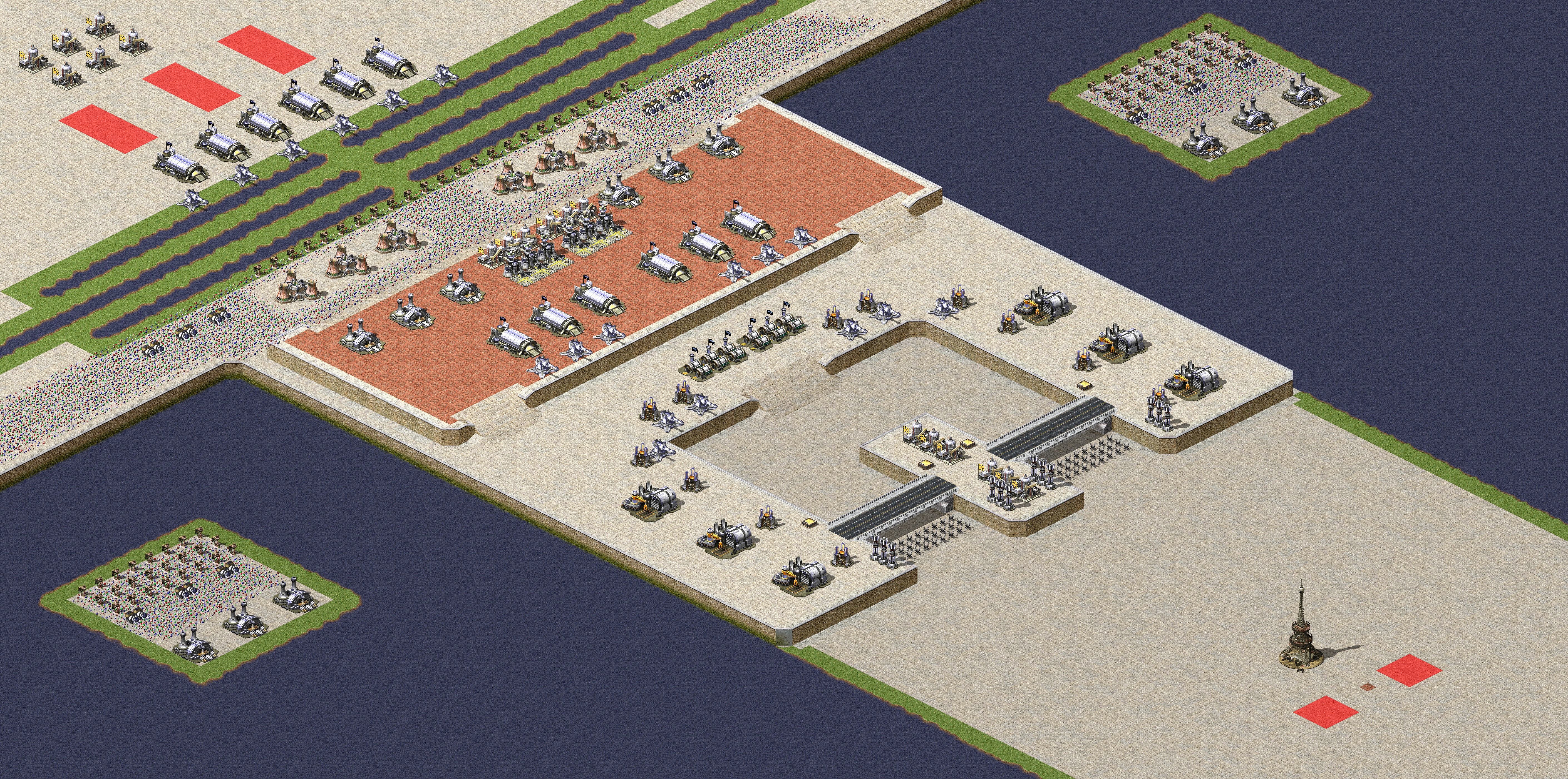 Rendered map: 2 Yuri 6 France Divine Strike