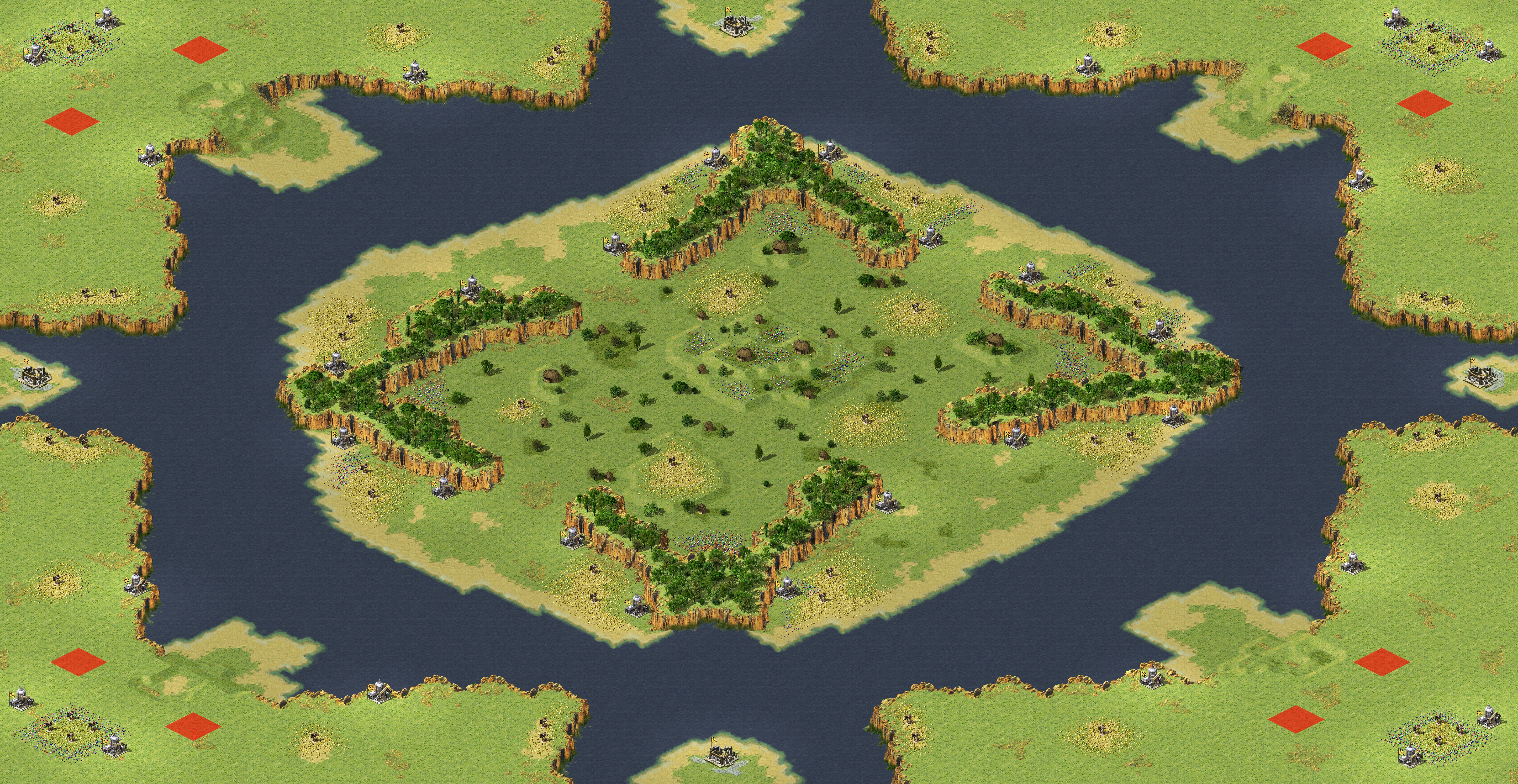 Rendered map: [8] Mayflower [No spies/IC/Chrono] v1.2