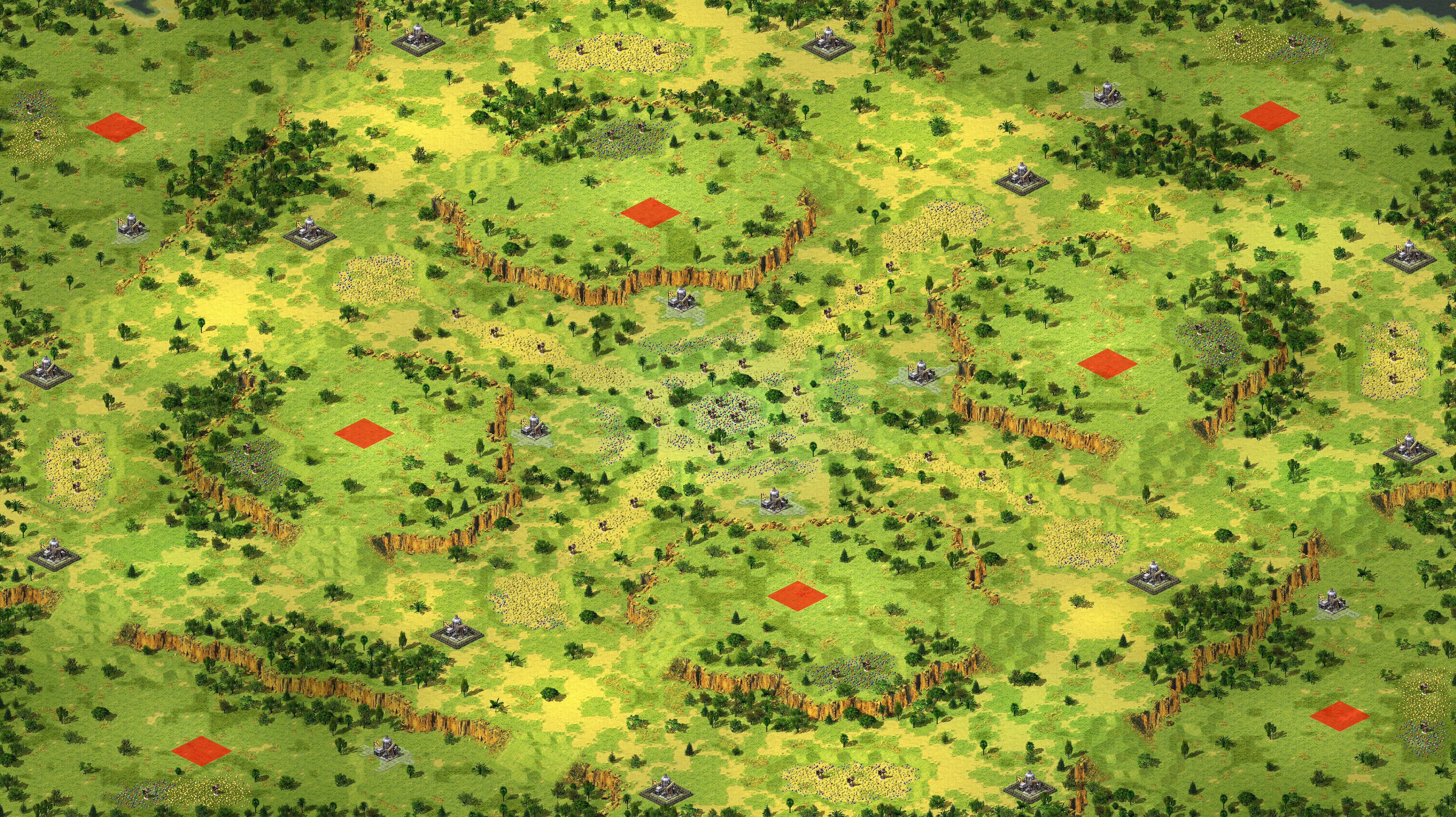 Rendered map: 俯冲轮盘