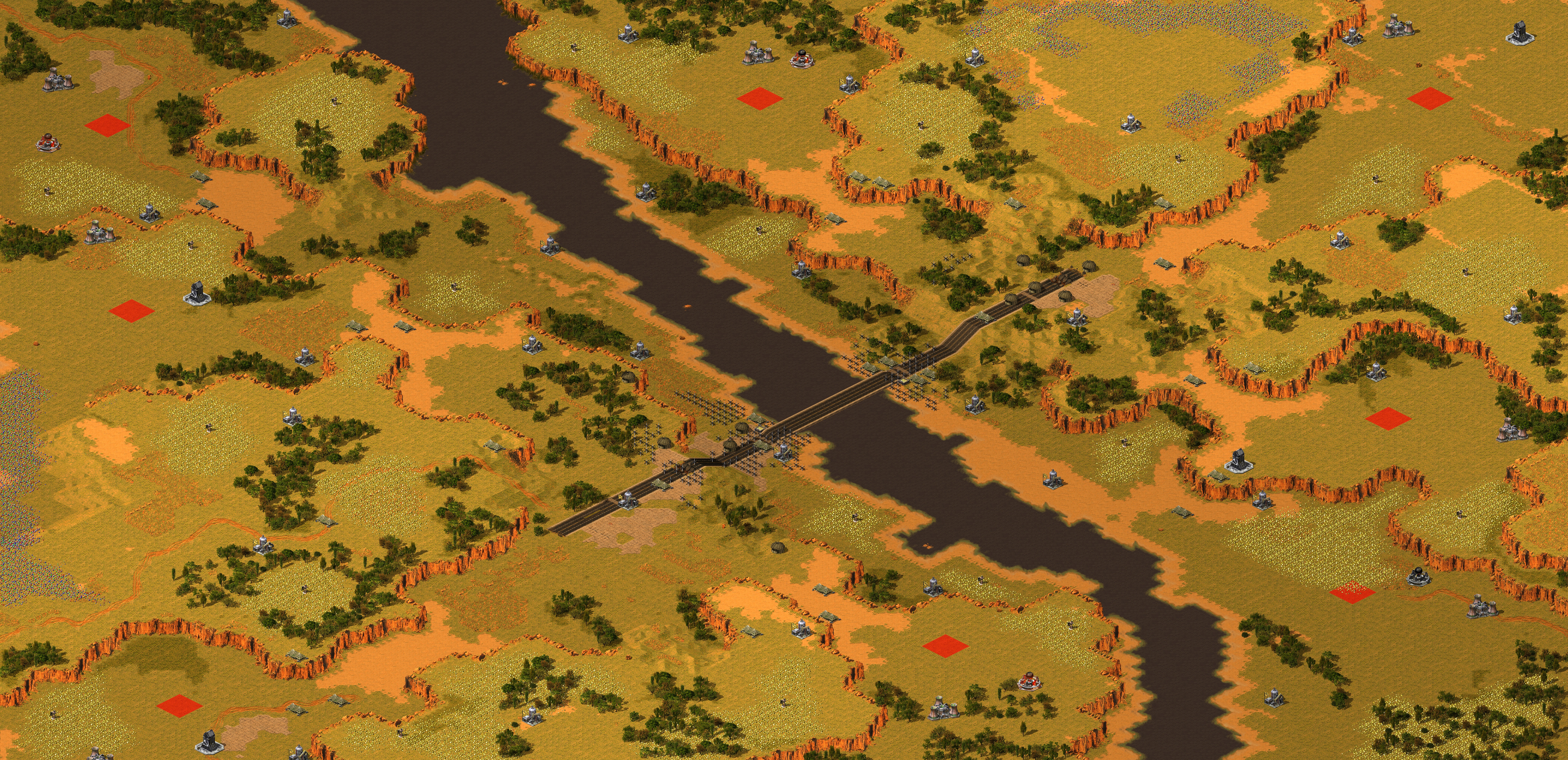 Rendered map: 楚汉对战2v2组队