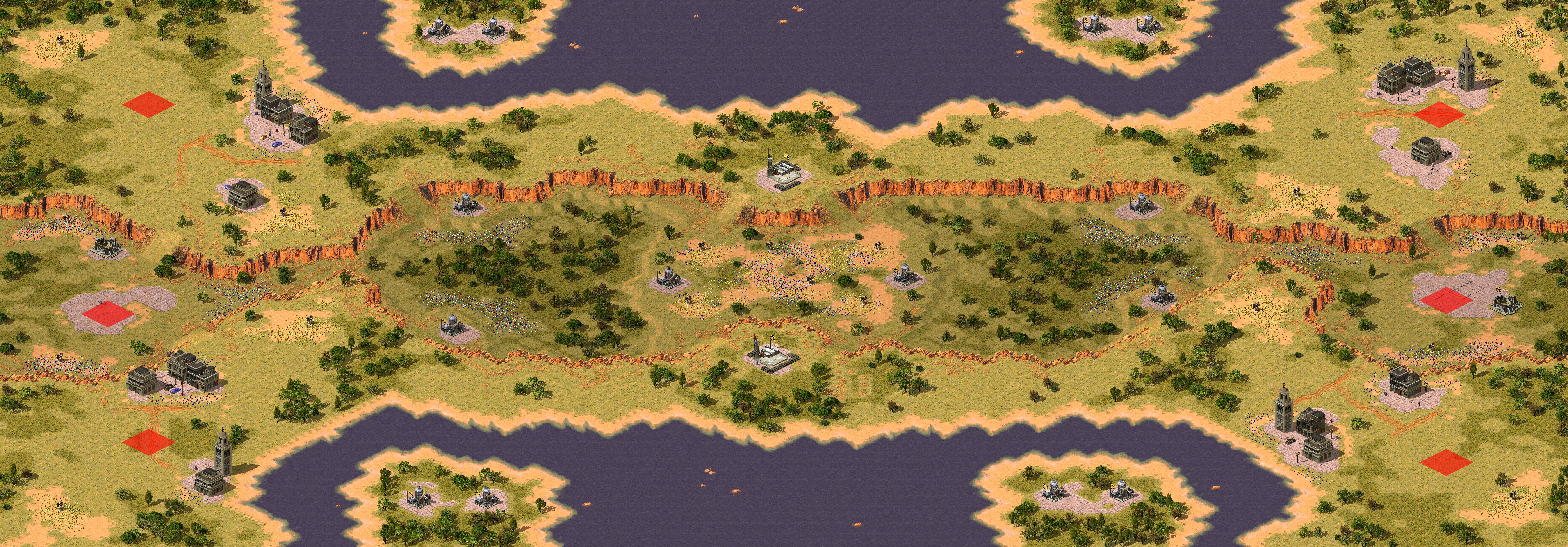 Rendered map: 冲顶