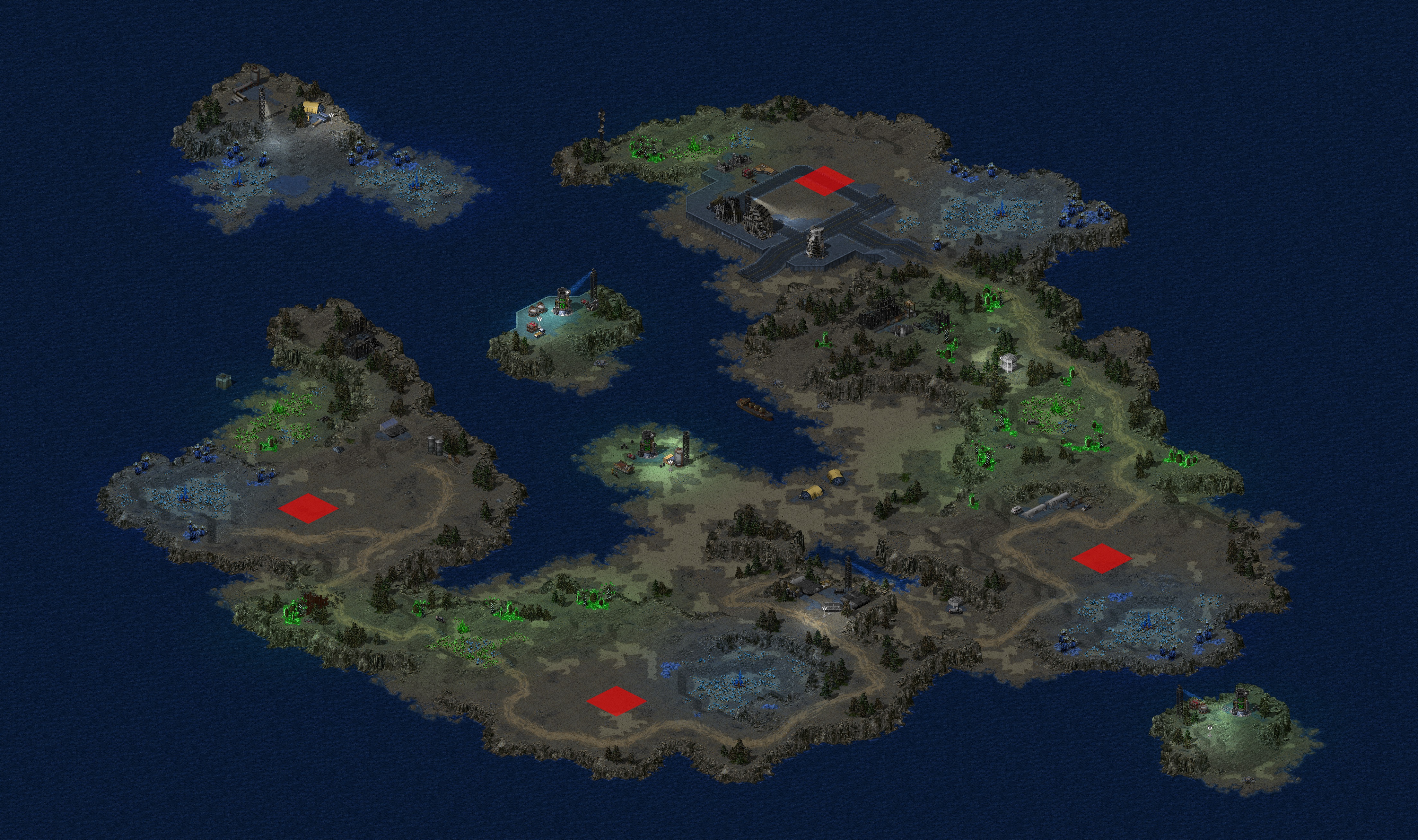 Rendered map: Pincer