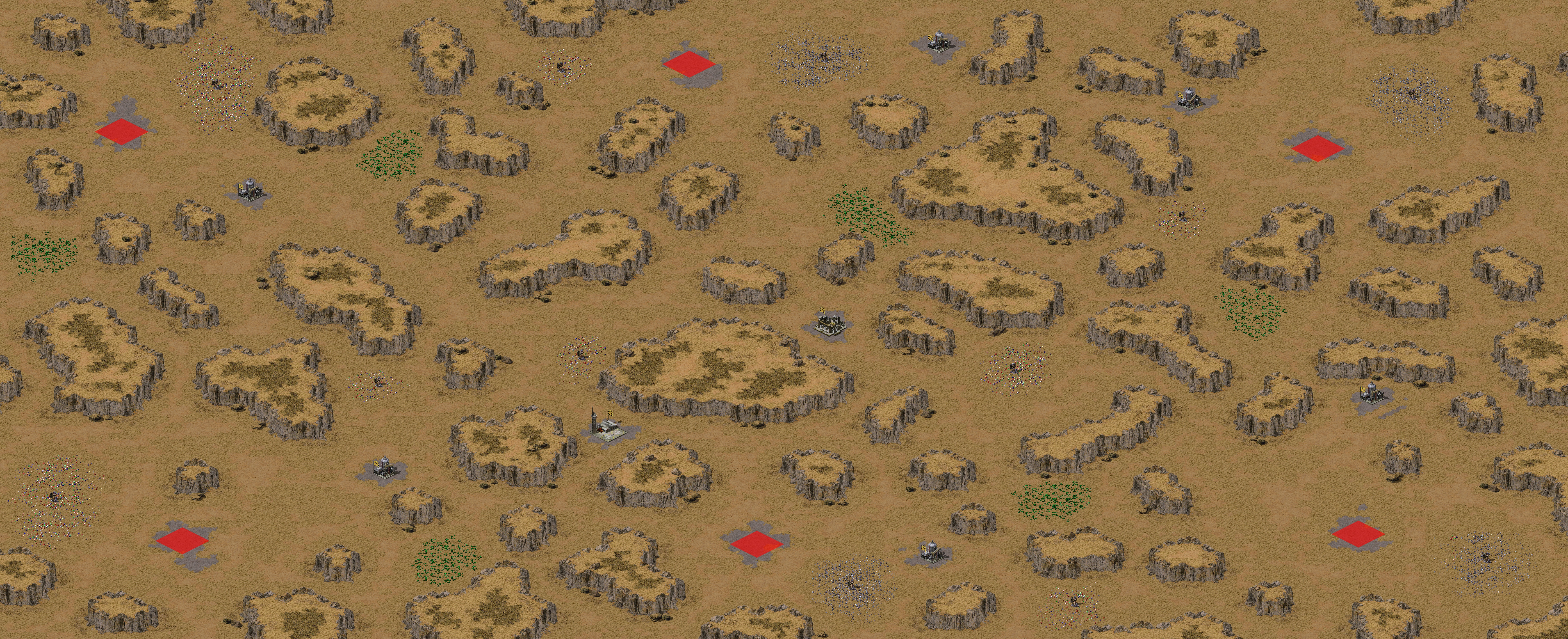 Rendered map: Monument Valley