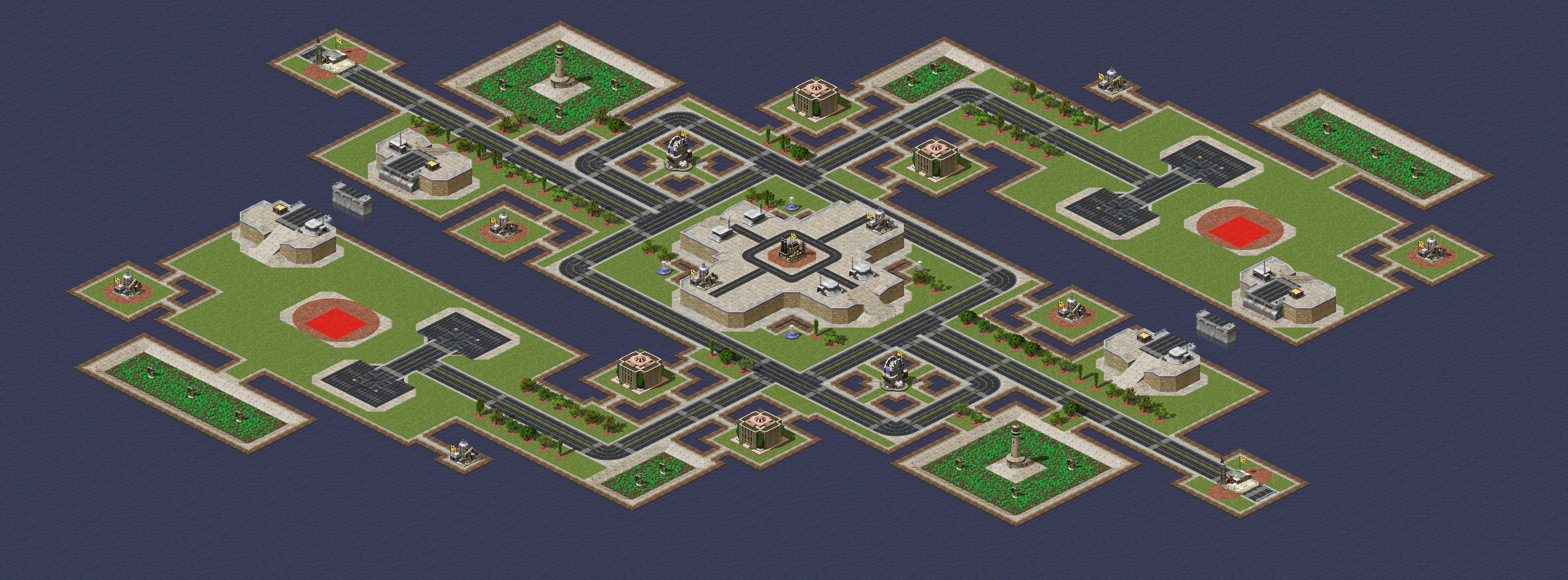 Rendered map: (2) Bay Hostility