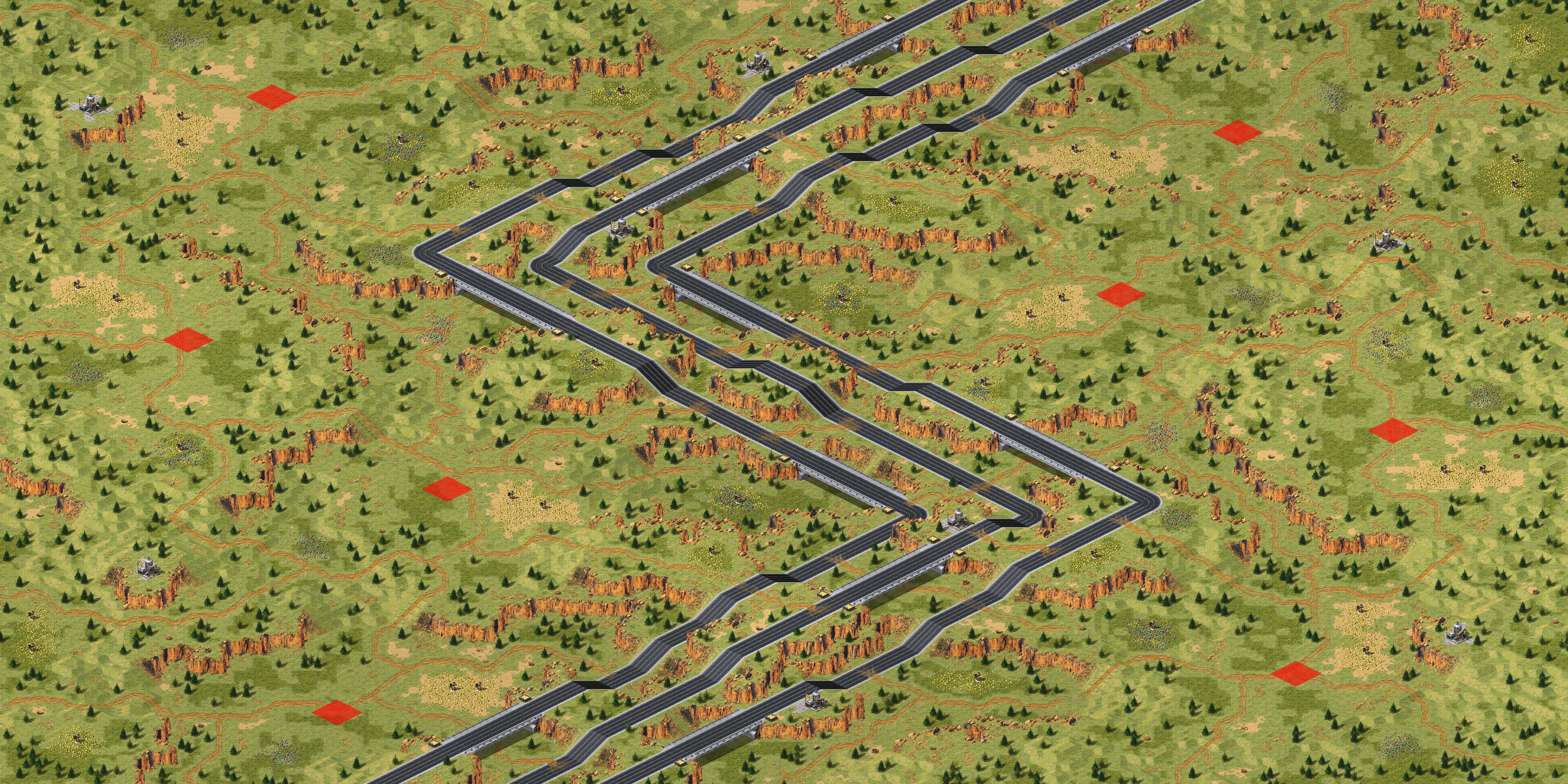 Rendered map: Up Down Up Down (2-8)