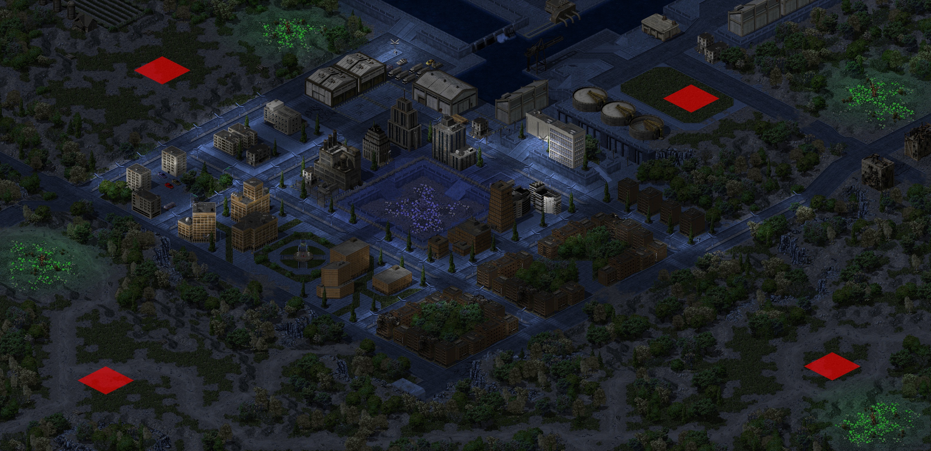 Rendered map: Iota City