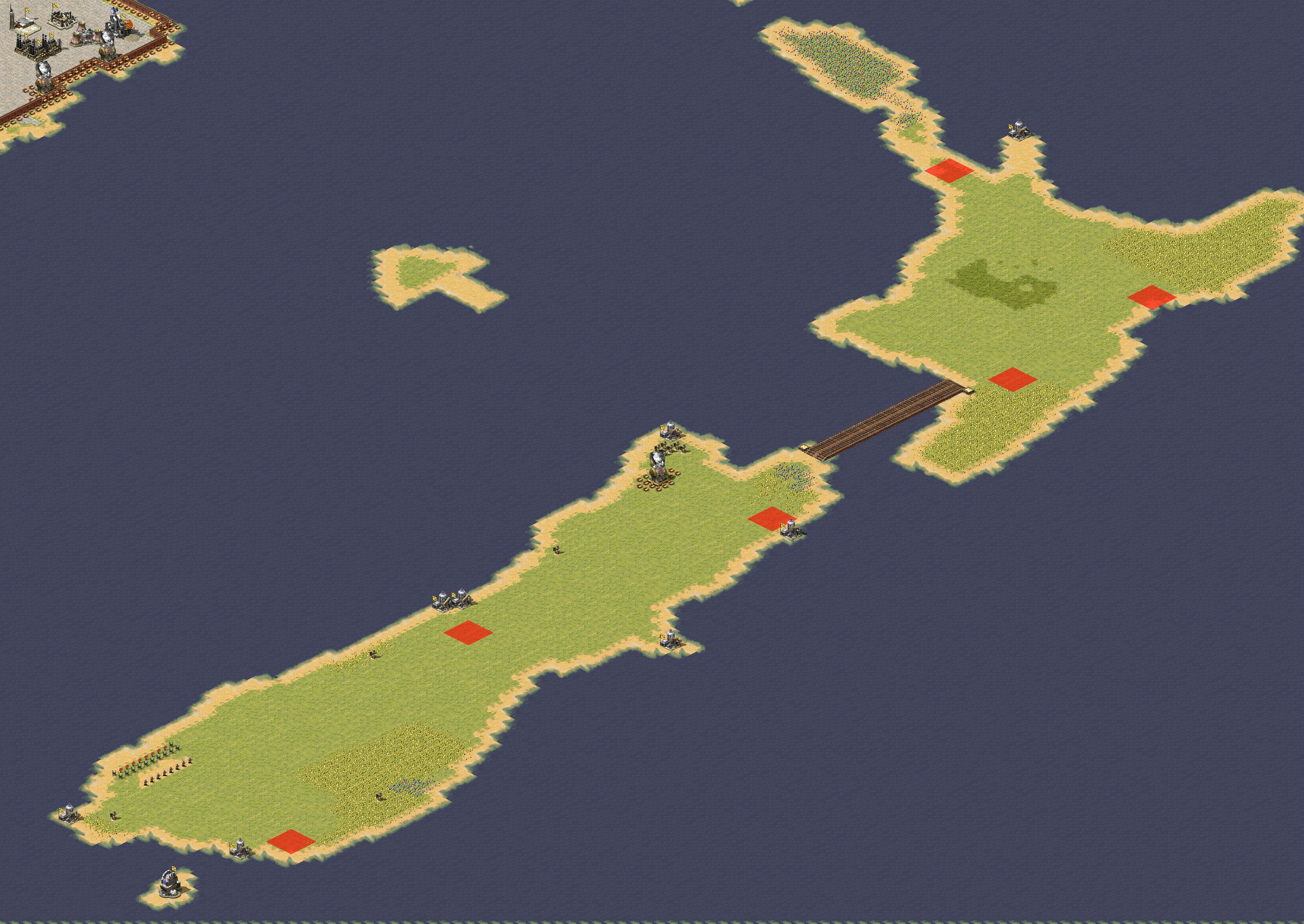 Rendered map: New Zealand Nightmare