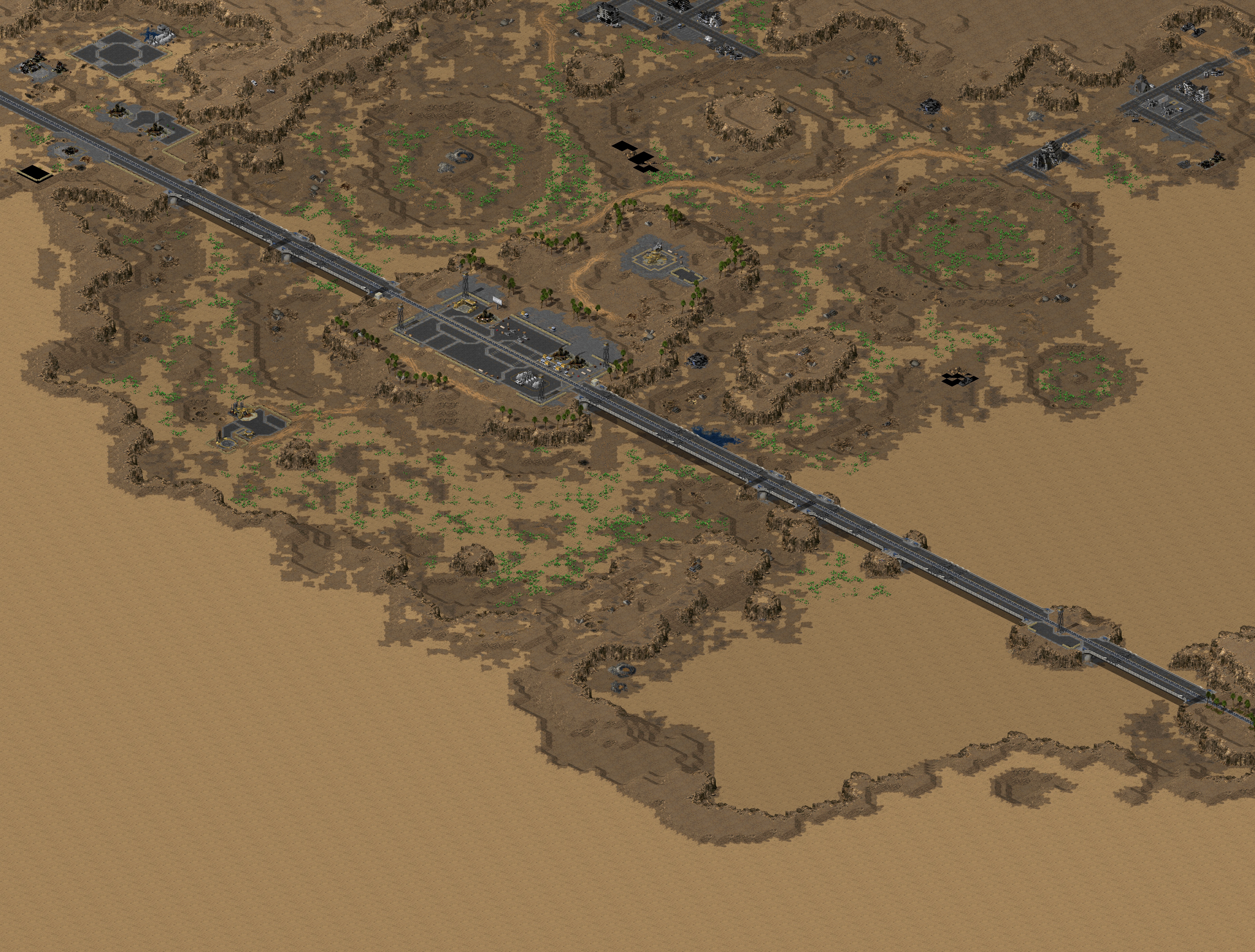 Rendered map: GDI 2: Supply Station GR7b
