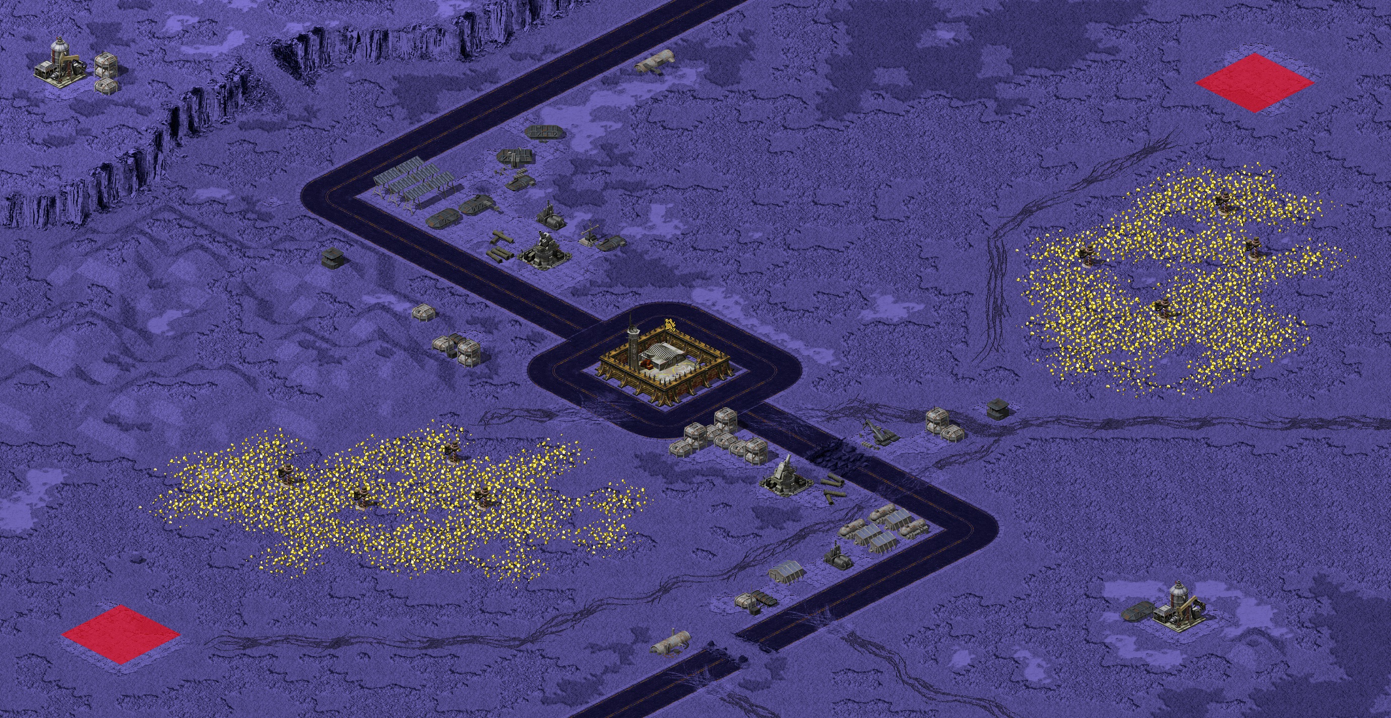 Rendered map: Space Race