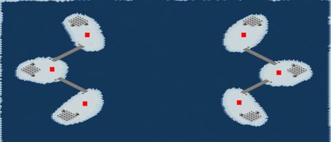 Rendered preview of Butterfly Island 3v3