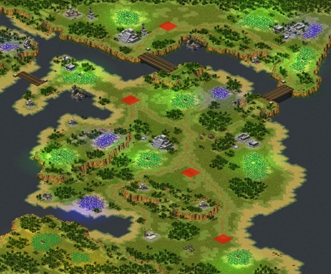 Rendered preview of [YR] Yuri Campaign - Map 2