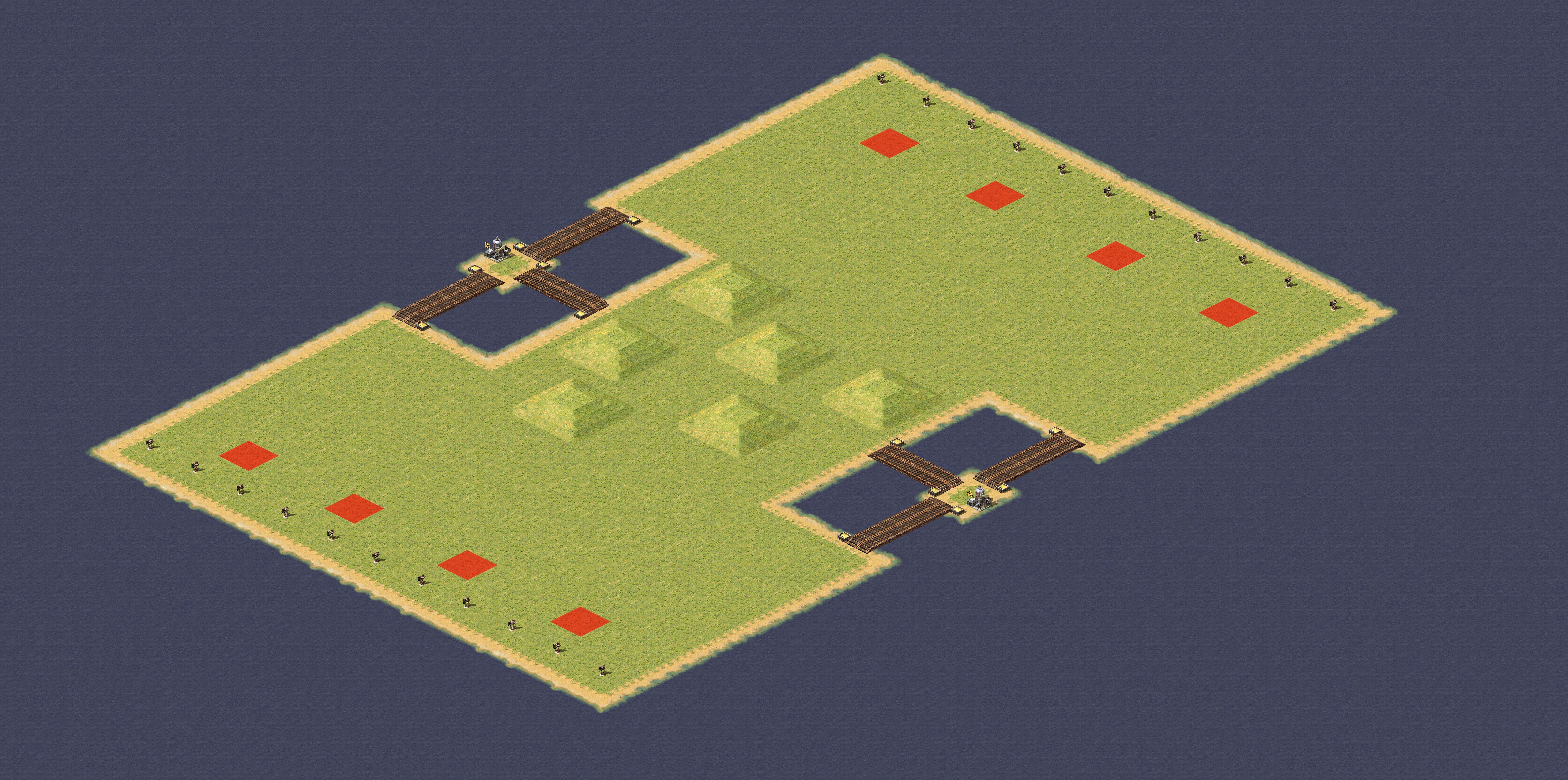 Rendered map: Wealthy 4v4
