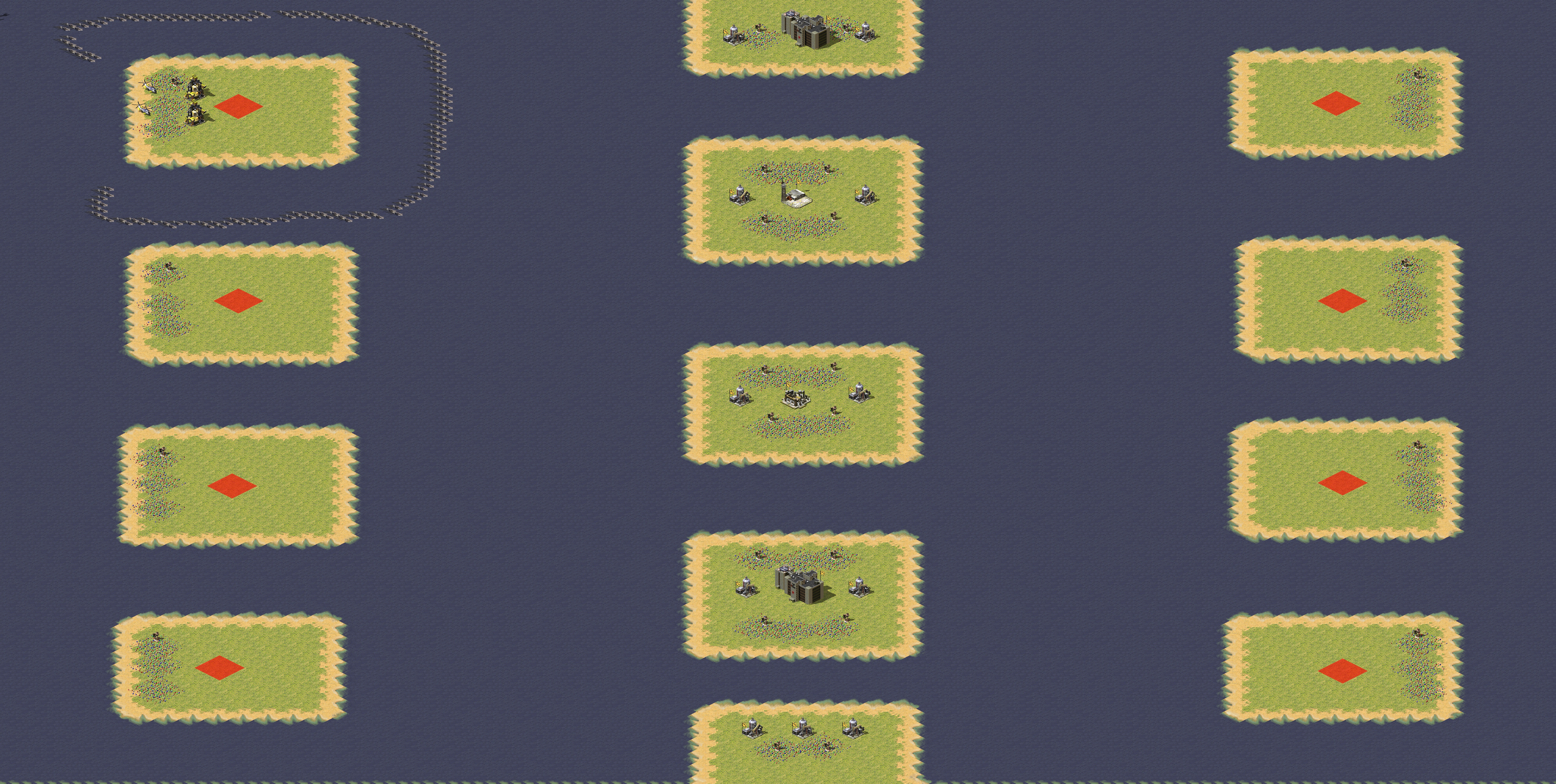 Rendered map: Deep Blue 3-in-1
