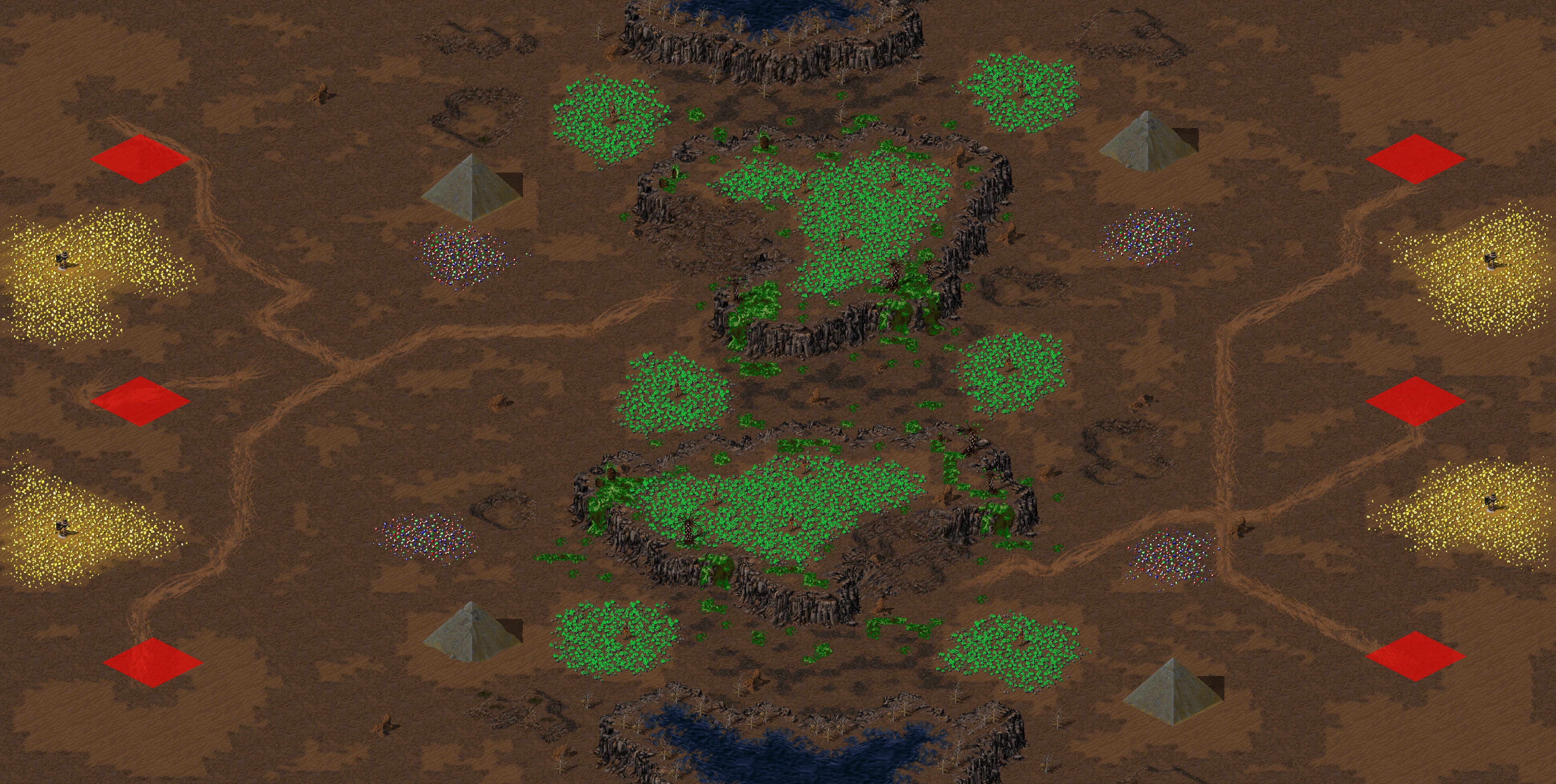 Rendered map: Tour of Egypt