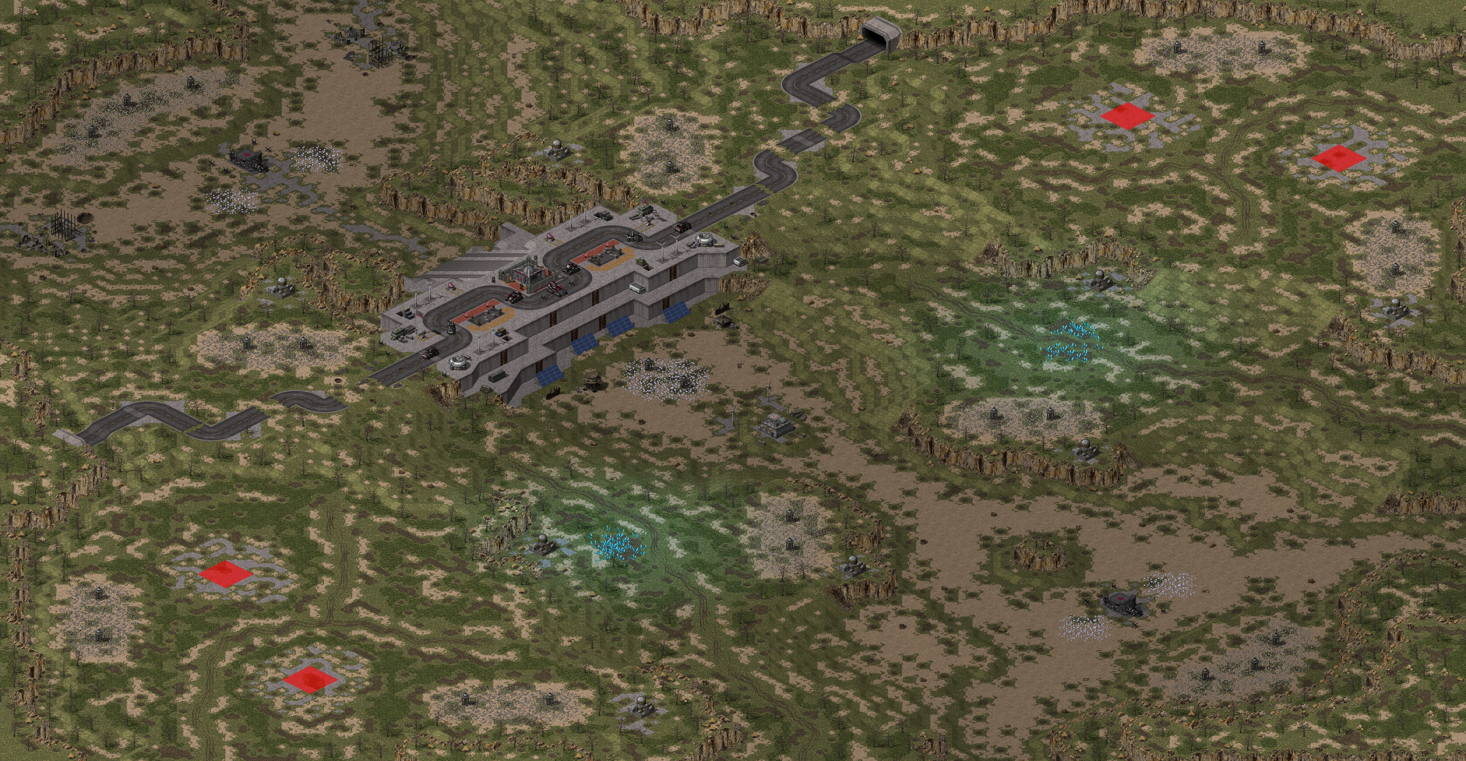 Rendered map: Wasteland Dam