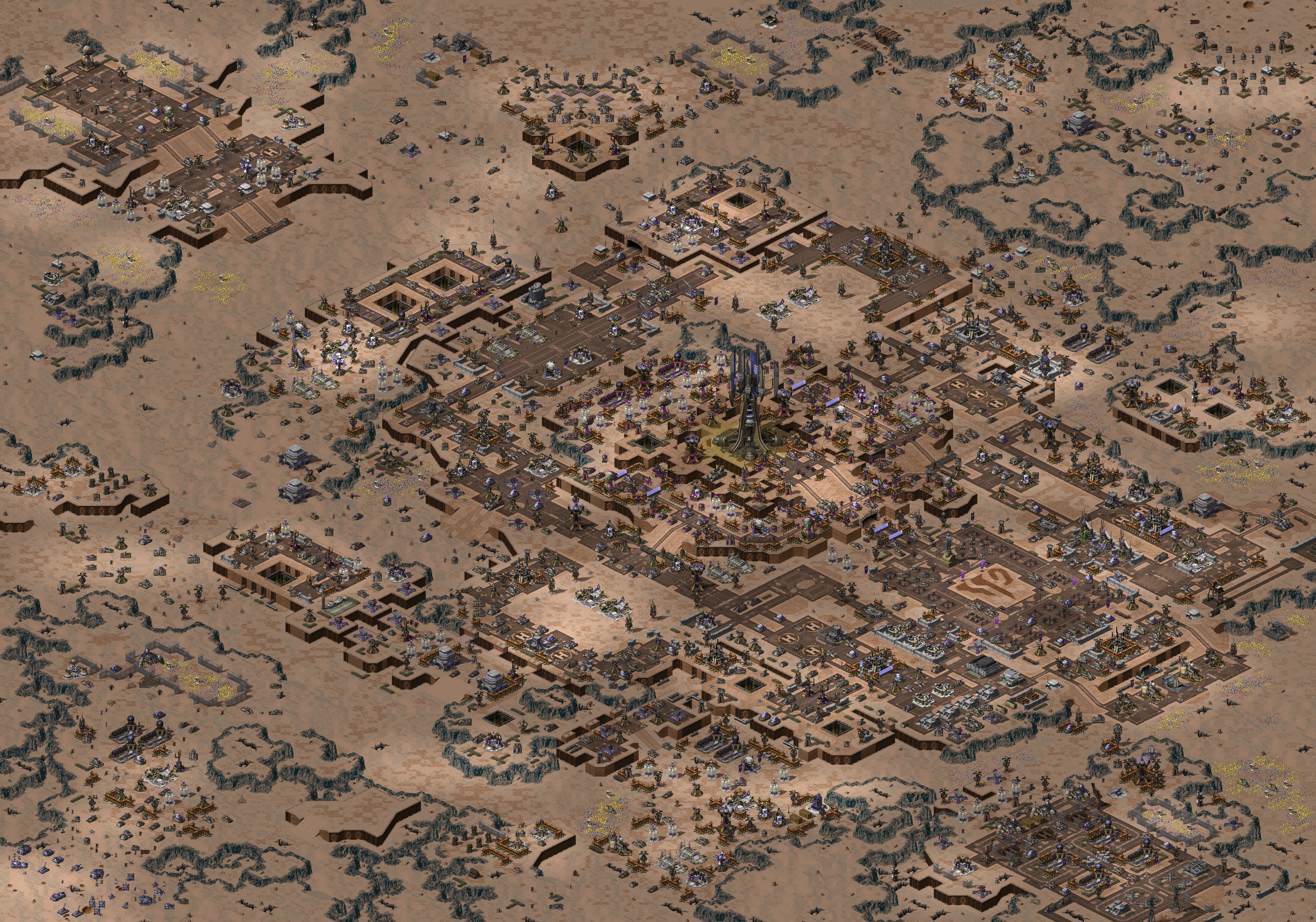 Rendered map: Allied Mission 23: Withershins