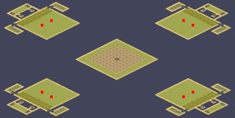 Rendered preview of Naval Battle 2v2v2v2 (1.1.5)