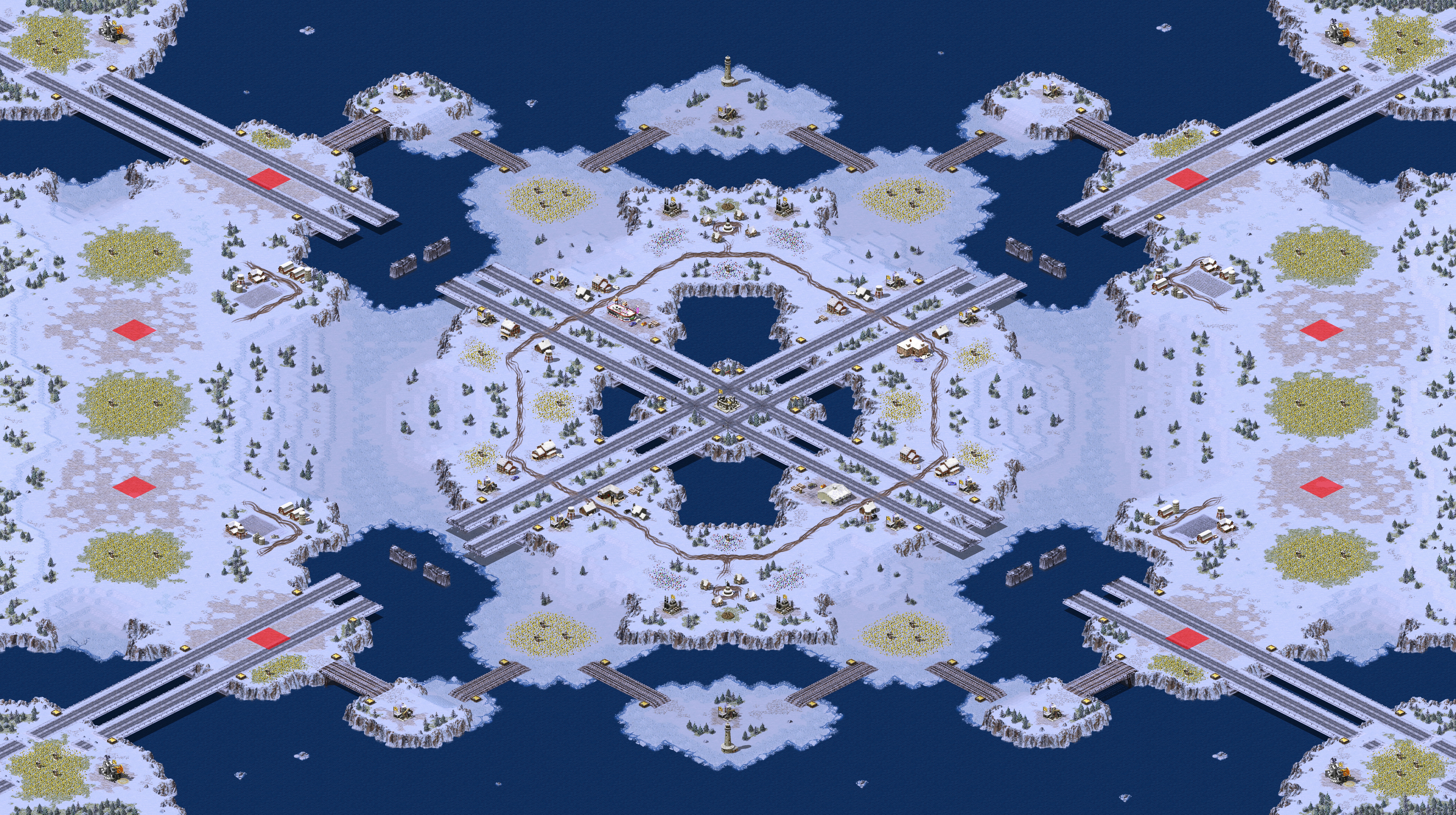 Rendered map: Highway Borealis - mod