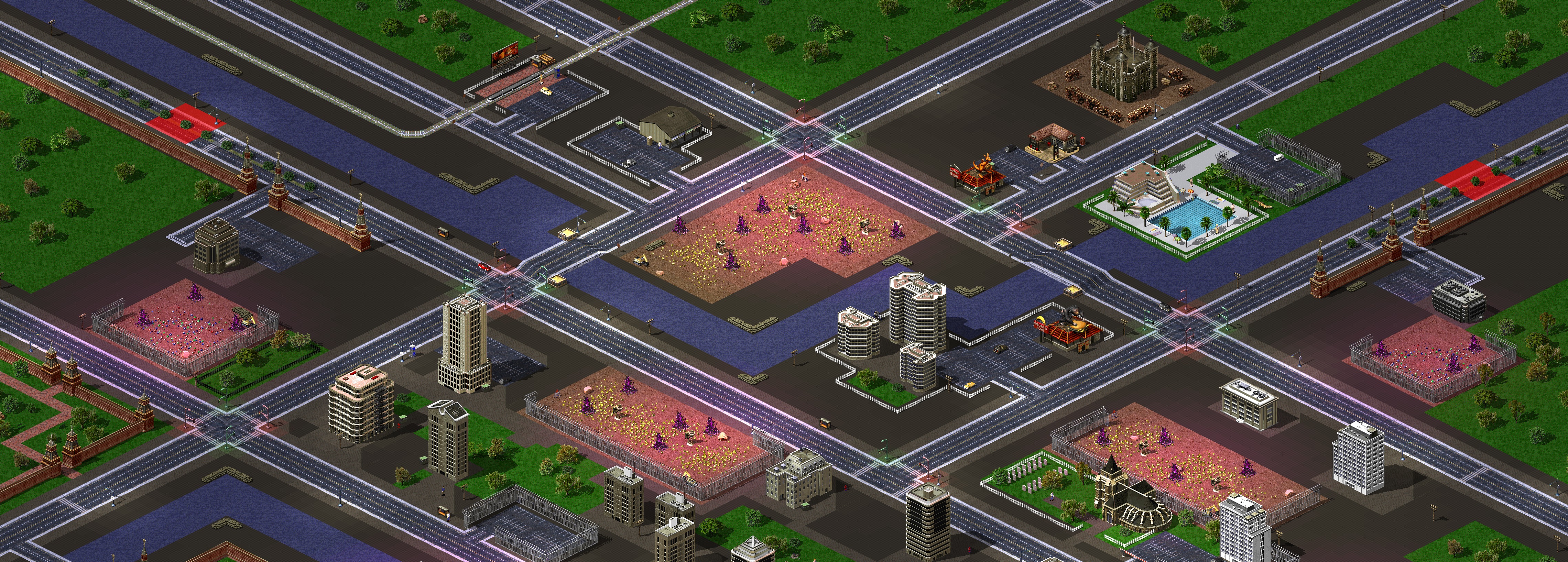 Rendered map: The City on the Edge of Forever