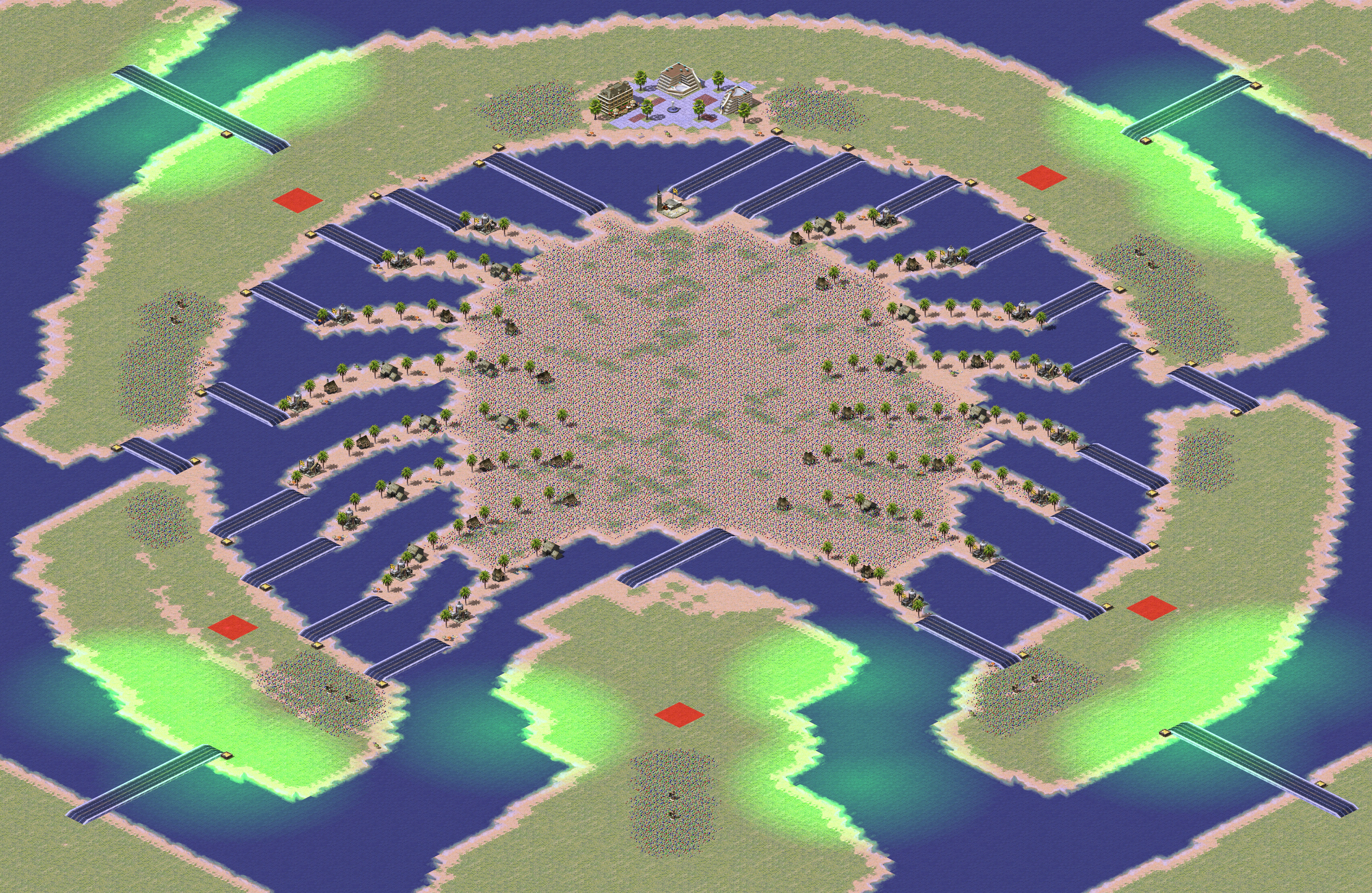 Rendered map: Palm Island