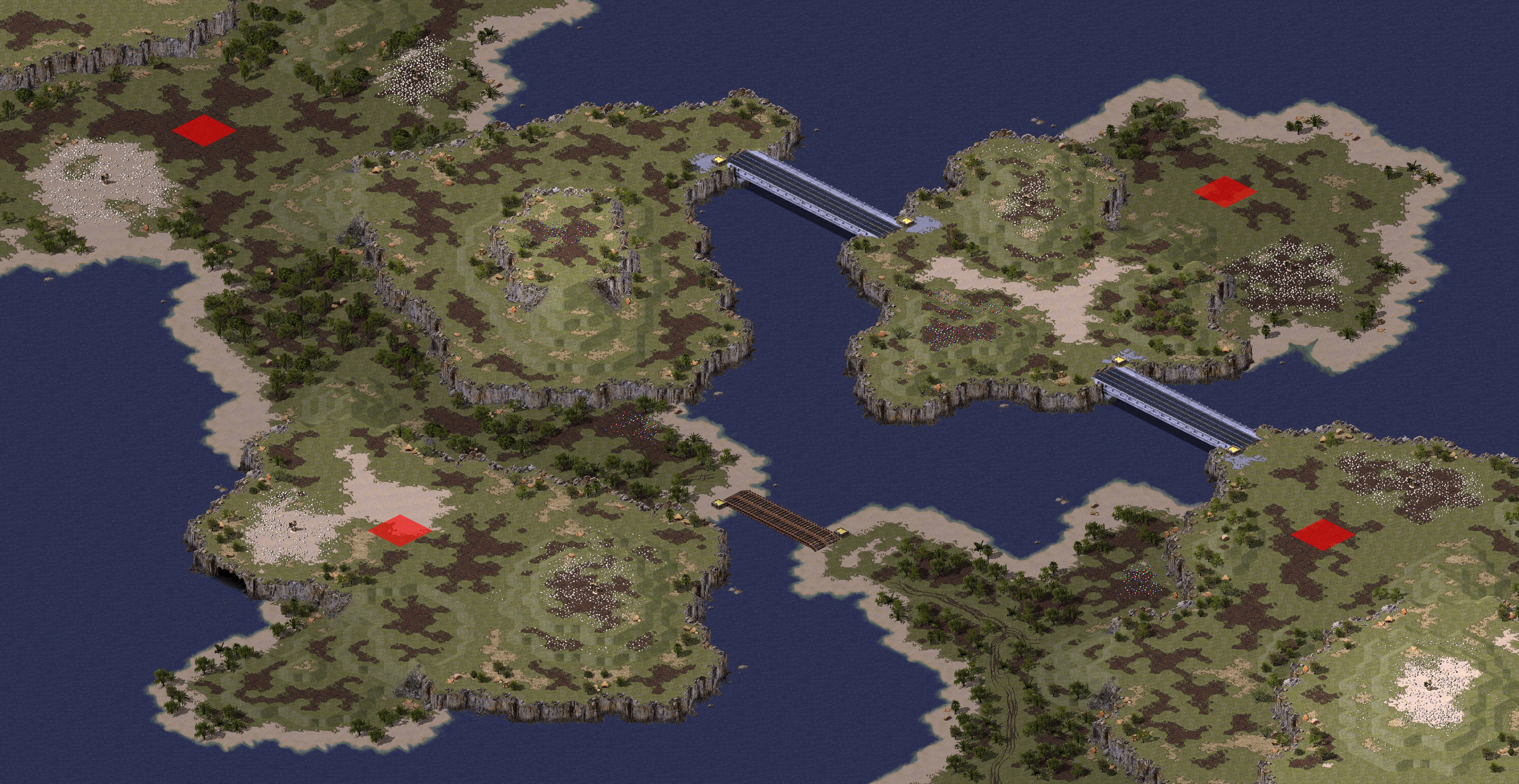 Rendered map: Hammer and Sickle